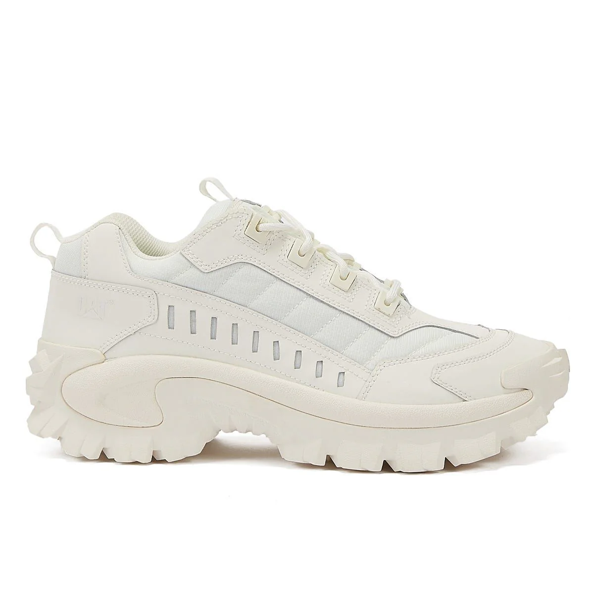 Caterpillar Intruder White Trainers - Image 4