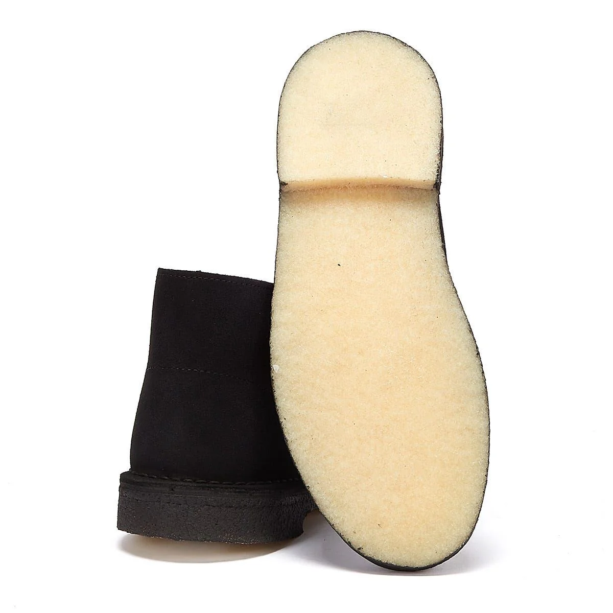 Clarks Originals - 26155480 MENS DESERT BOOT BLACK SDE - Image 4