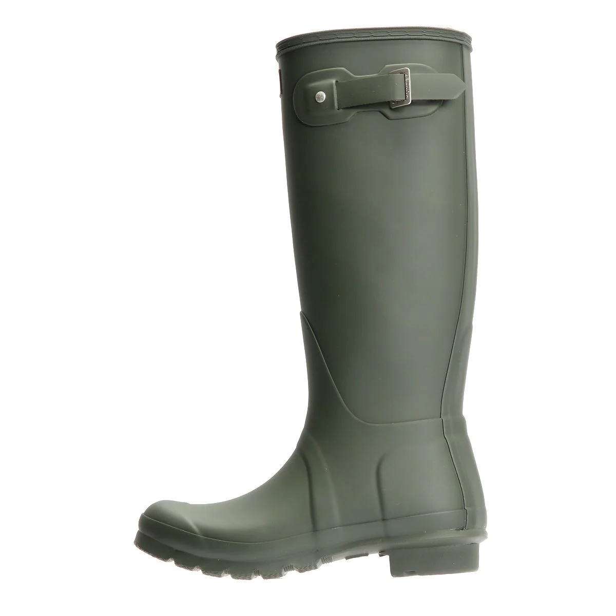 Hunter Original Tall Rubber Women's Dark Olive Wellington Boots - Image 6