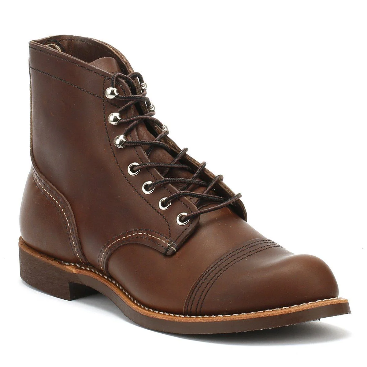 RED WING 8111 MENS IRON RANGER AMBER - Image 2
