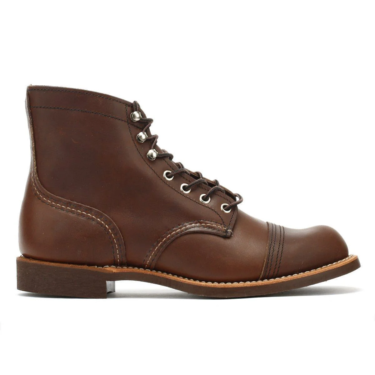 RED WING 8111 MENS IRON RANGER AMBER - Image 4