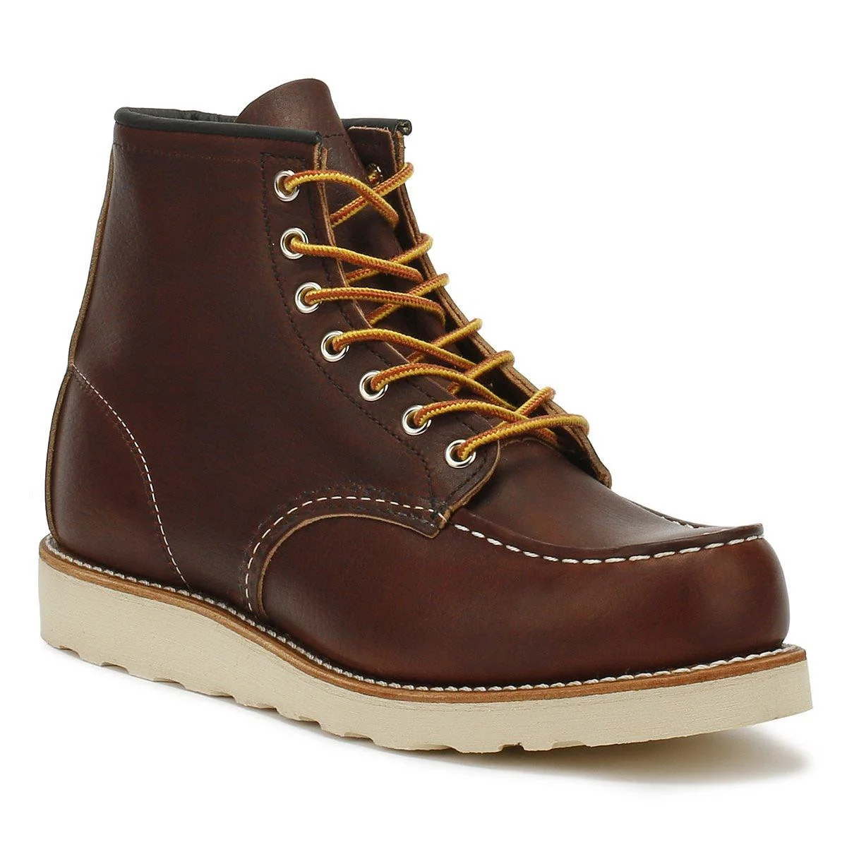 RED WING 8138 MENS HERITAGE WORK 6INCH MOC TOE BRIAR OIL SLICK - Image 2