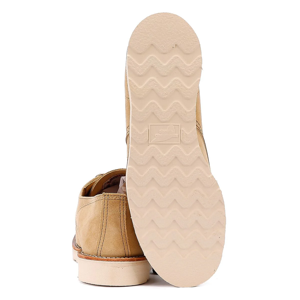 RED WING 8079 MENS SHOP MOC SAND SUEDE - Image 7