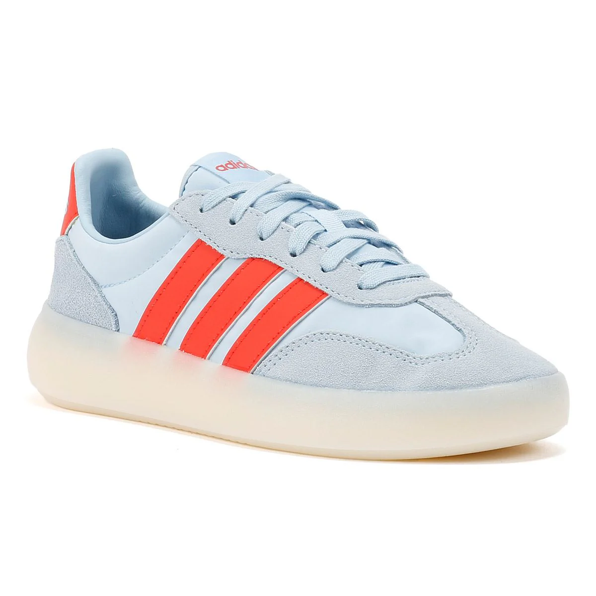 Adidas Barreda Decode Sky Blue/Orange Trainers - Image 2