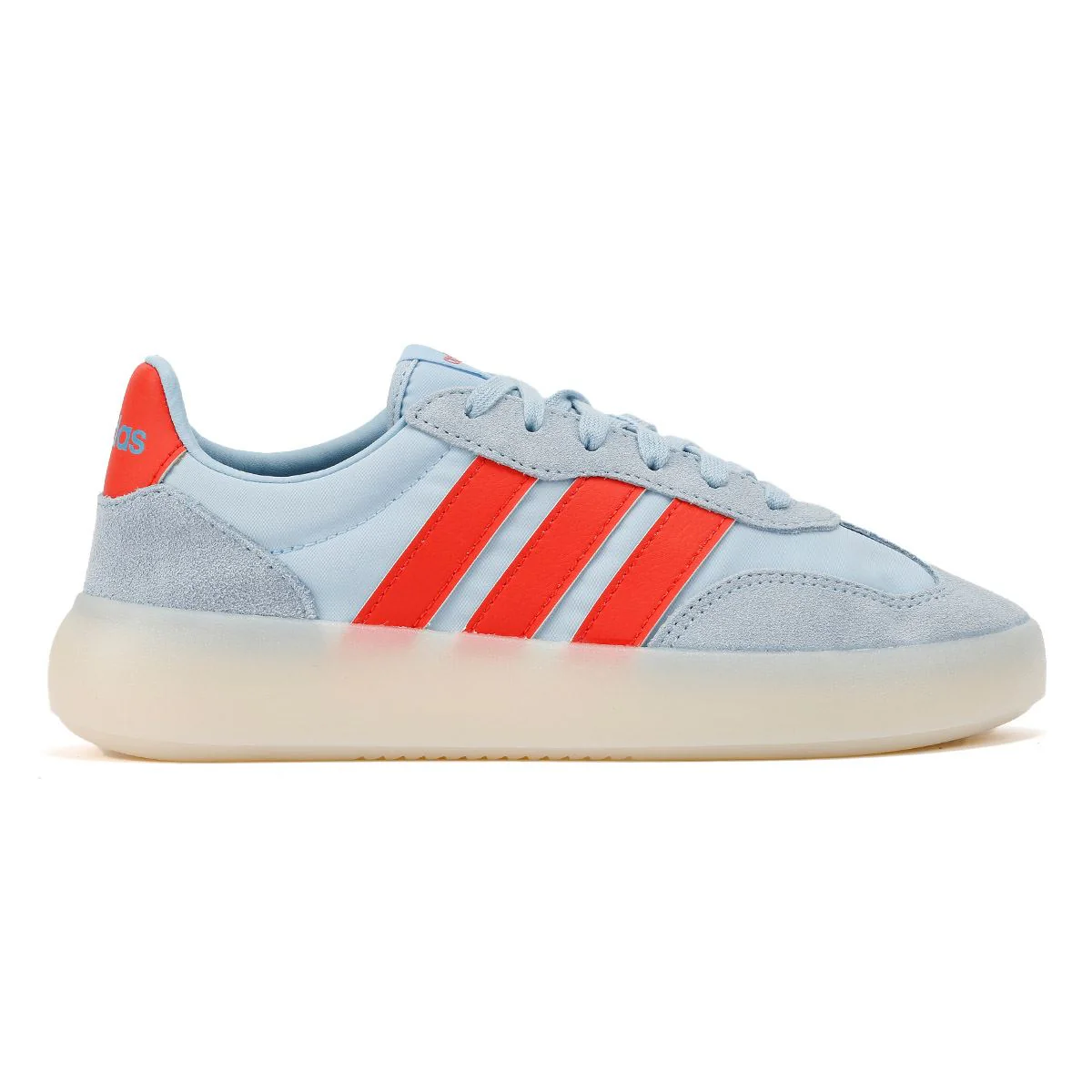 Adidas Barreda Decode Sky Blue/Orange Trainers - Image 5