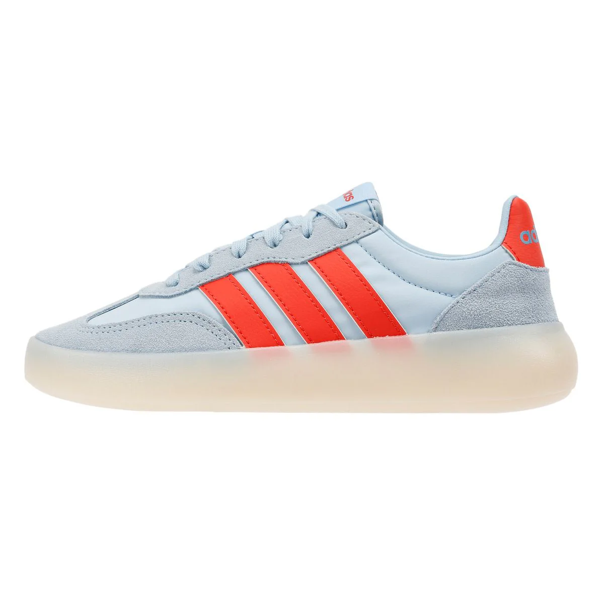 Adidas Barreda Decode Sky Blue/Orange Trainers - Image 6