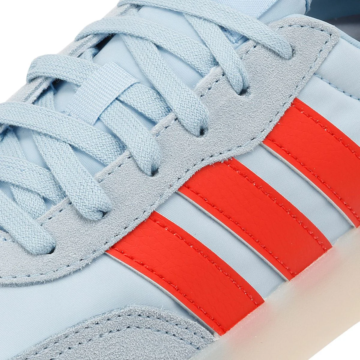 Adidas Barreda Decode Sky Blue/Orange Trainers - Image 7