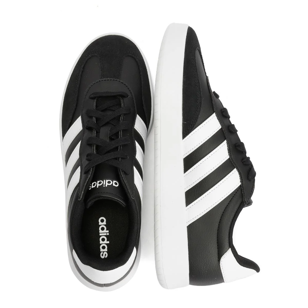 Adidas Barreda Men's Black/White Trainers - Image 8