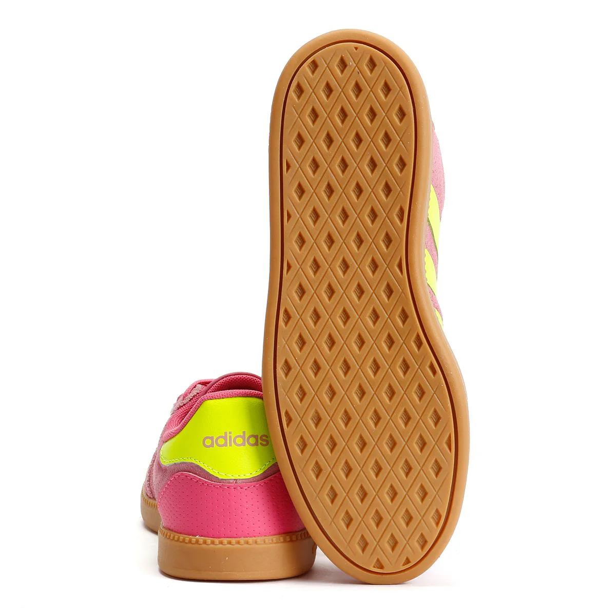 Adidas Breaknet Sleek Women's Pulse Magenta/Lucid Lemon Trainers - Image 4