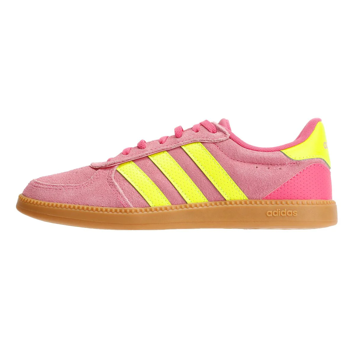 Adidas Breaknet Sleek Women's Pulse Magenta/Lucid Lemon Trainers - Image 6