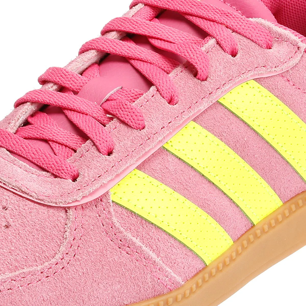 Adidas Breaknet Sleek Women's Pulse Magenta/Lucid Lemon Trainers - Image 7