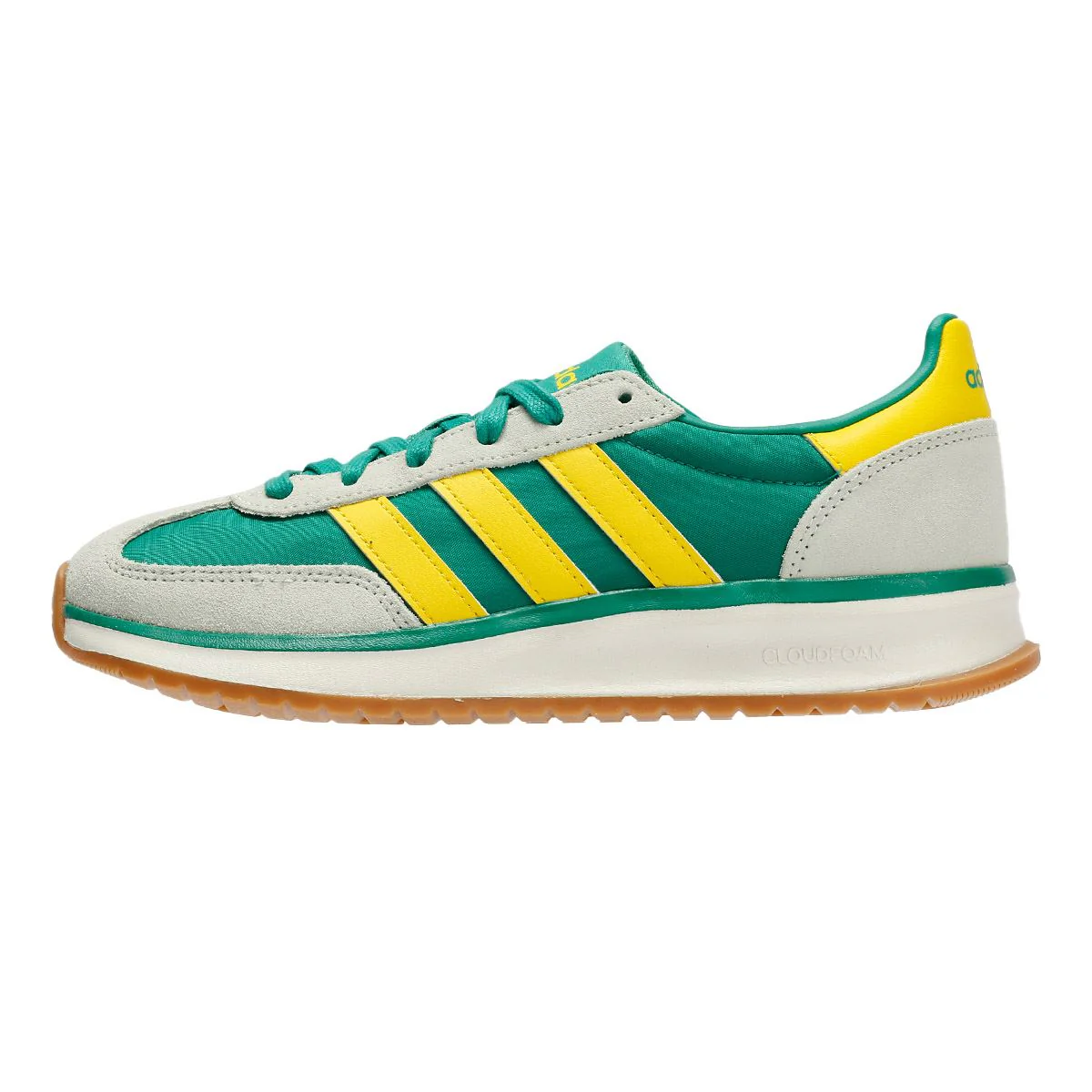 Adidas Run 70s 2.0 Women's Court Green/ Yellow Trainers - Image 6