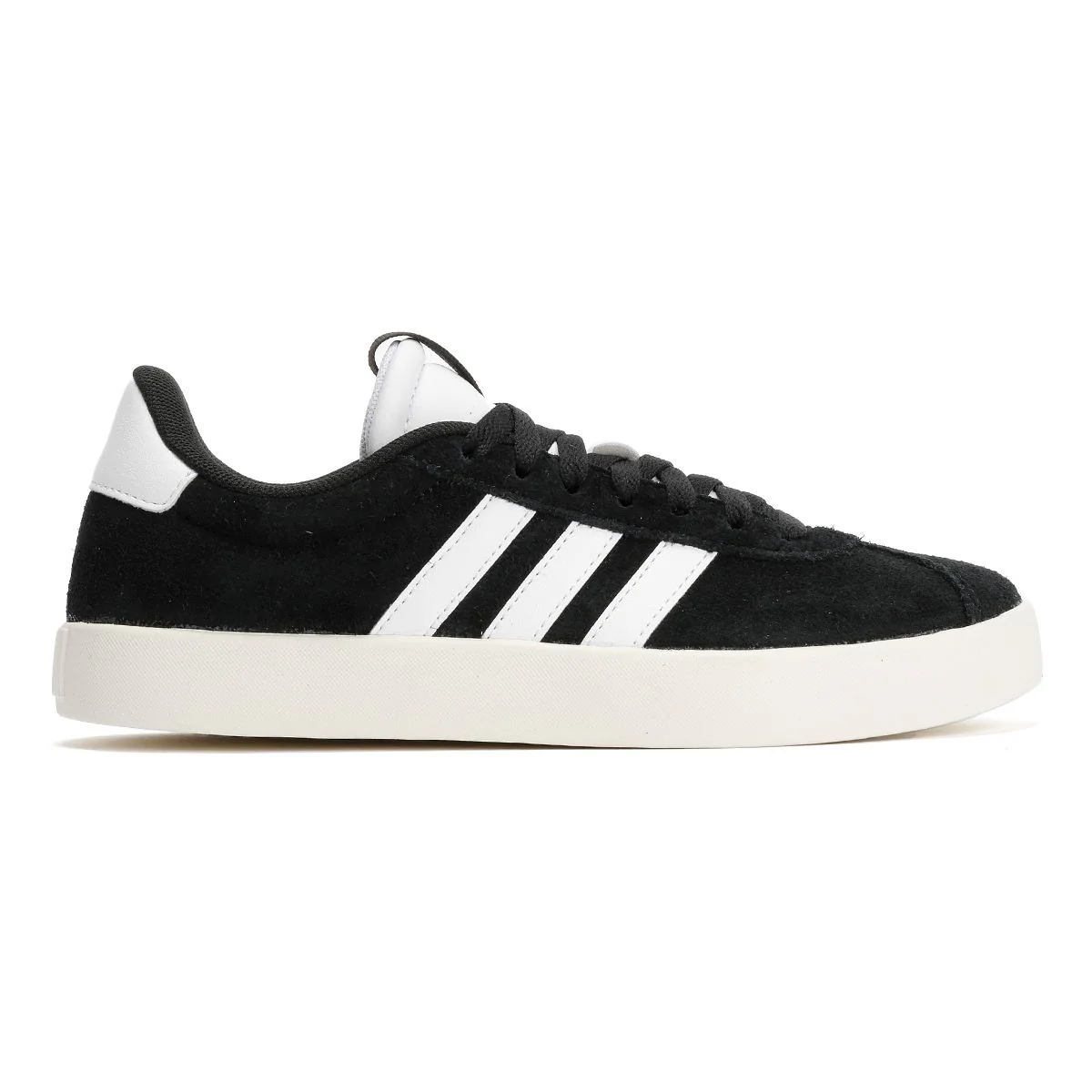 Adidas VL Court 3.0 Leather Women's Black/White Trainers - Image 5