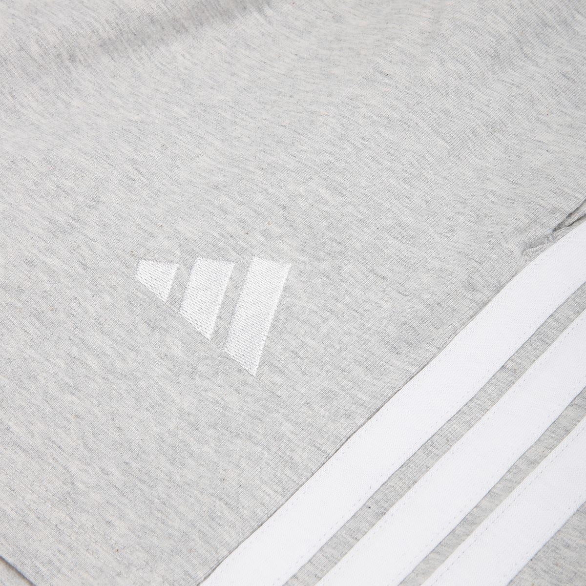Adidas W 3S SJ Women's Light Grey/White Shorts - Image 9