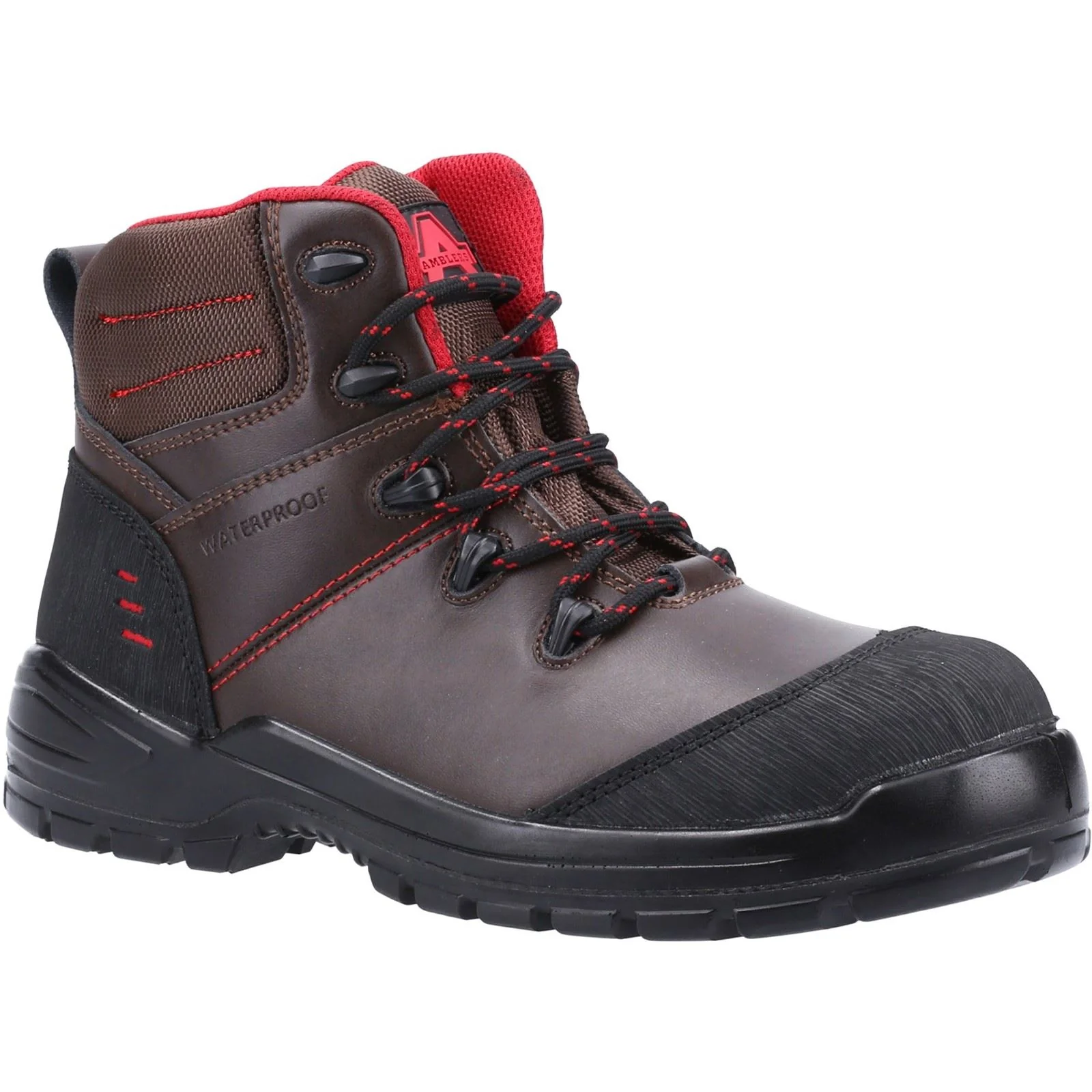 Amblers Safety 308C Metal Free Safety Boot in Brown