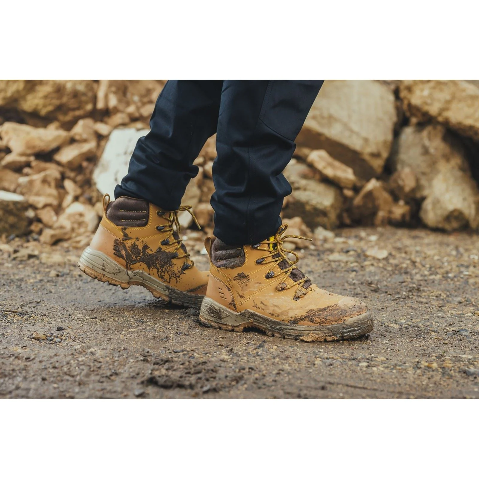 Amblers Safety 308C Metal Free Safety Boot in Honey - Image 6
