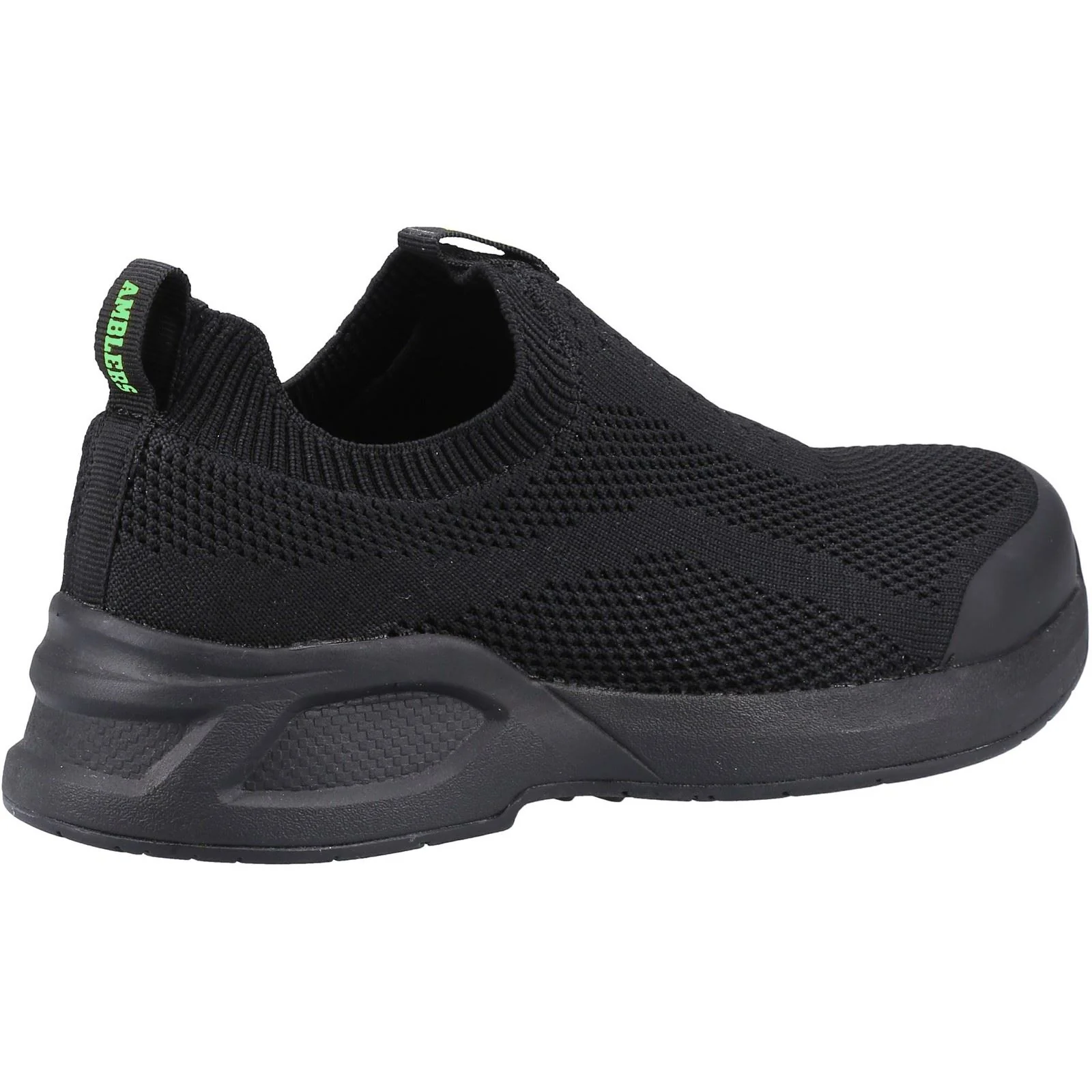 Amblers Safety Women's 609 Safety Trainers in Black - Image 2