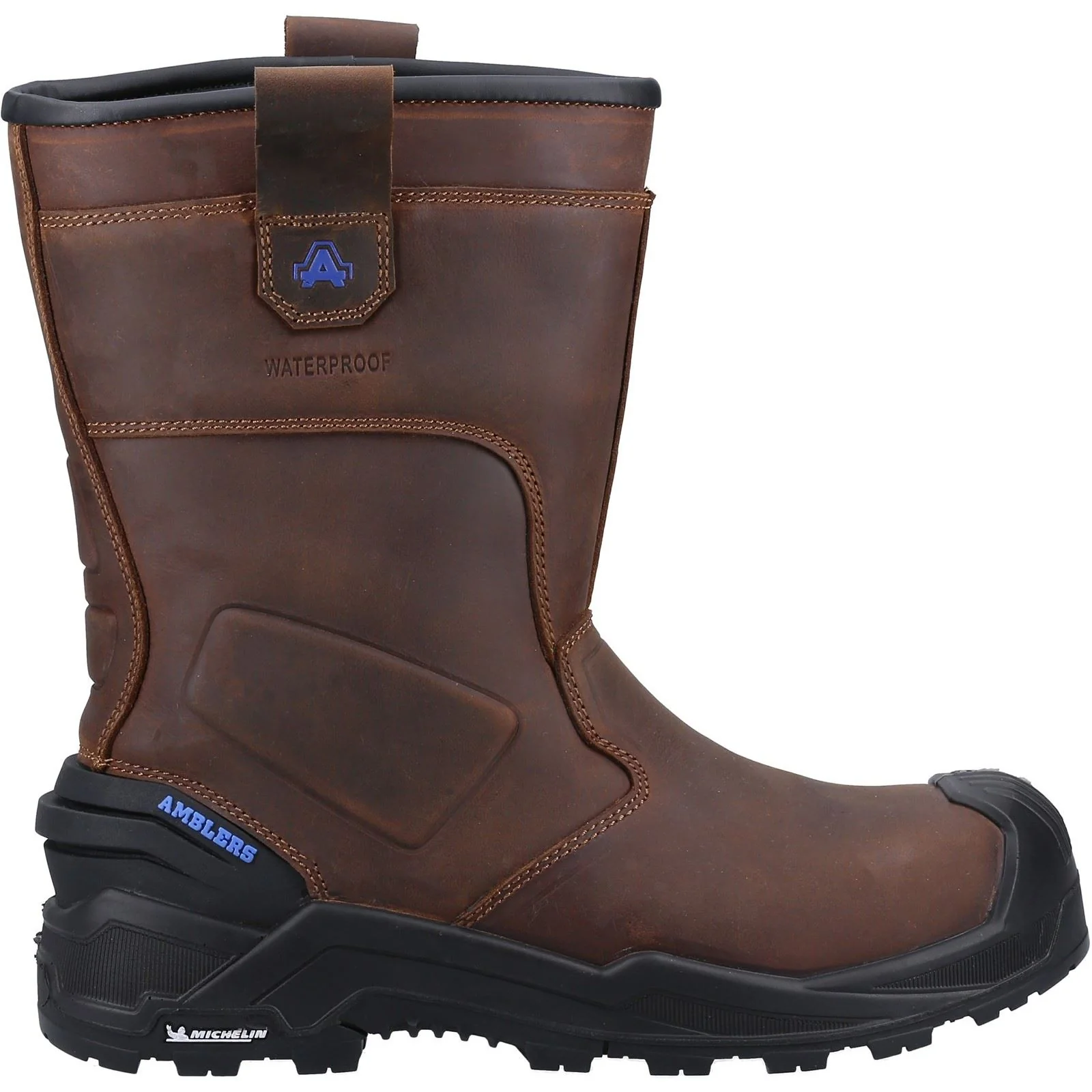 Amblers Safety Men's 983C Conqueror Rigger Boot in Brown - Image 4