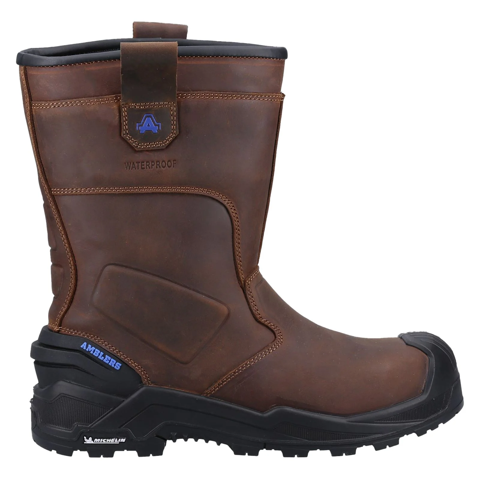 Amblers Safety Men's 983C Conqueror Rigger Boot in Brown - Image 8
