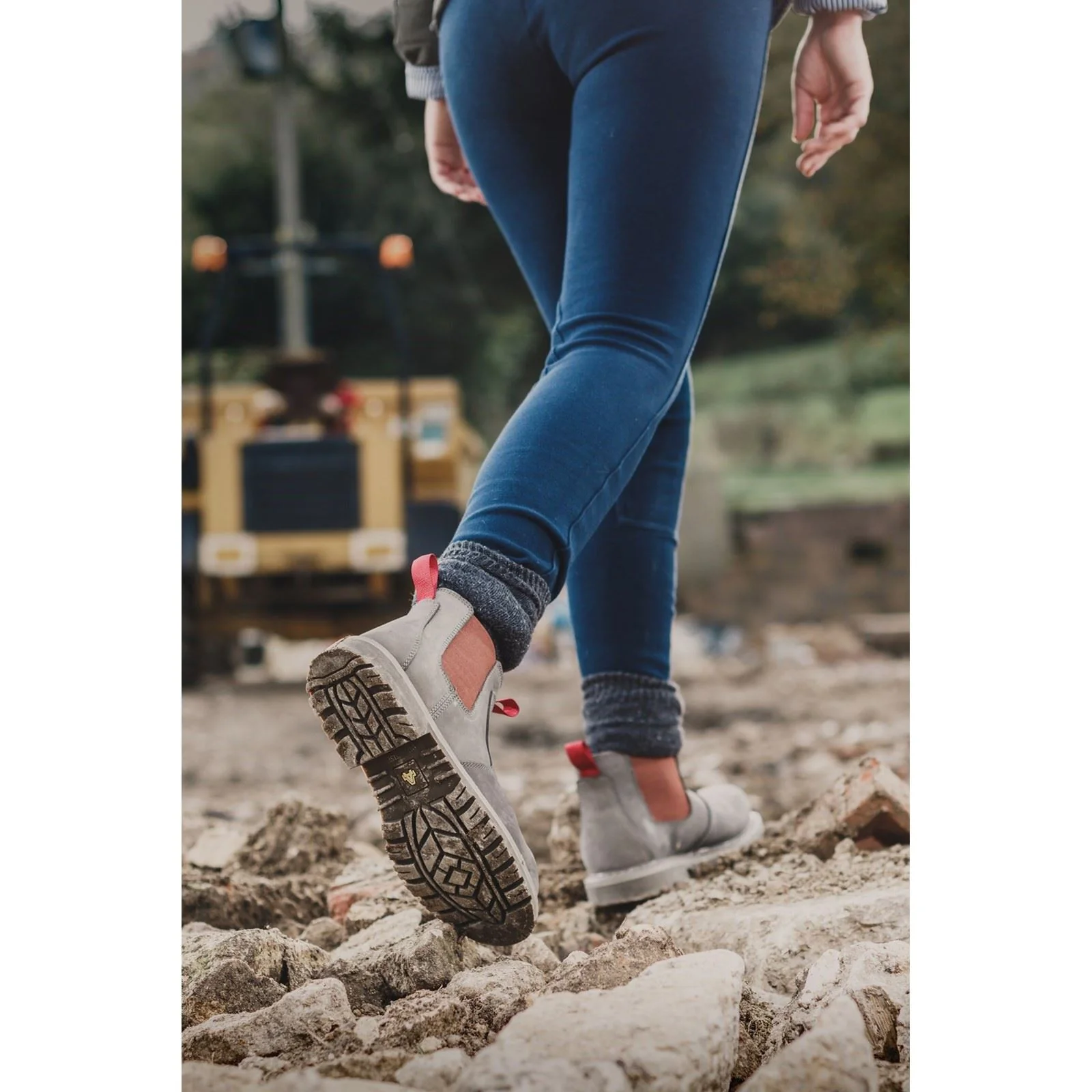 Amblers Safety Women's AS106 Sarah Safety Boot in Grey - Image 6