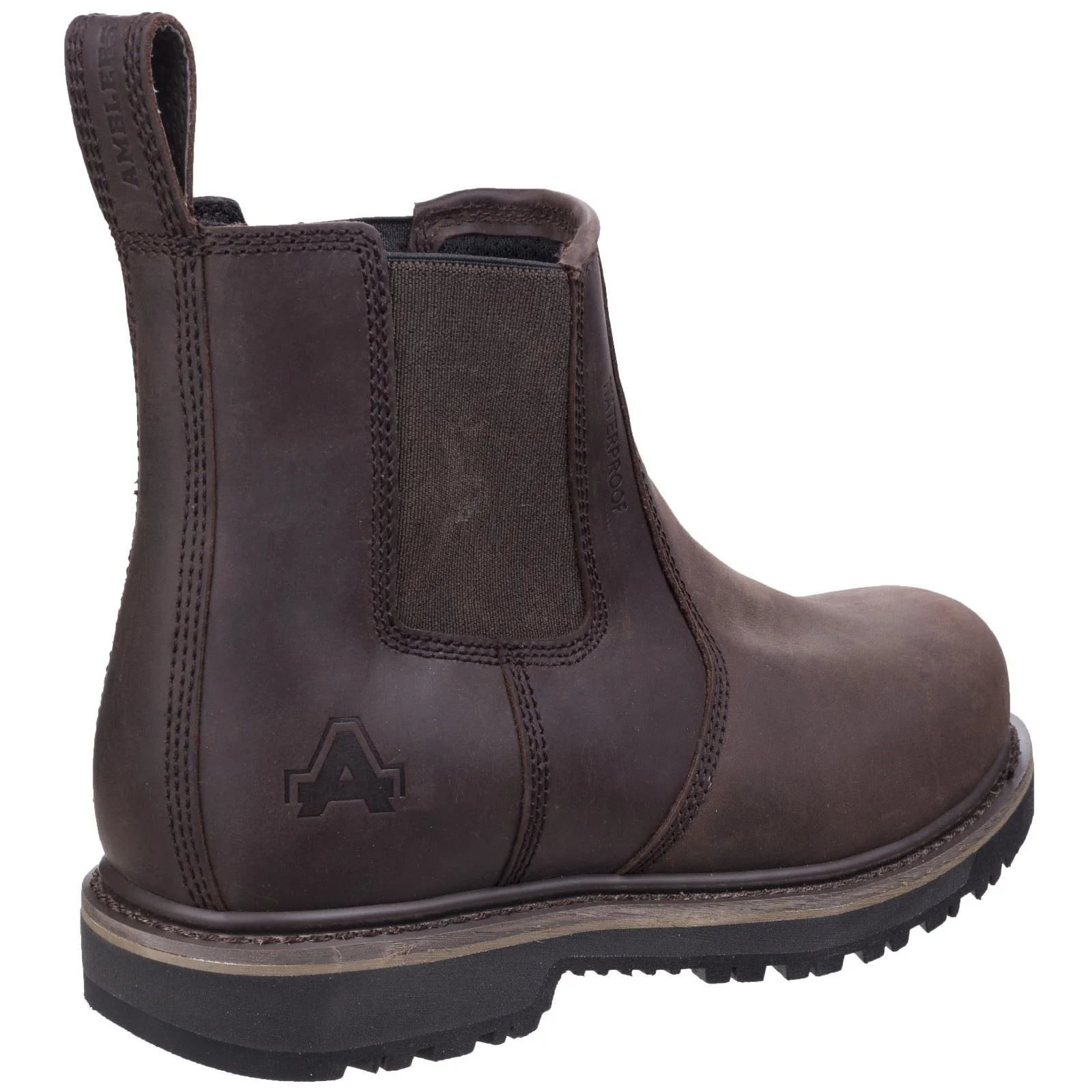 Amblers Safety Men's AS231 Dealer Safety Boot in Brown - Image 2