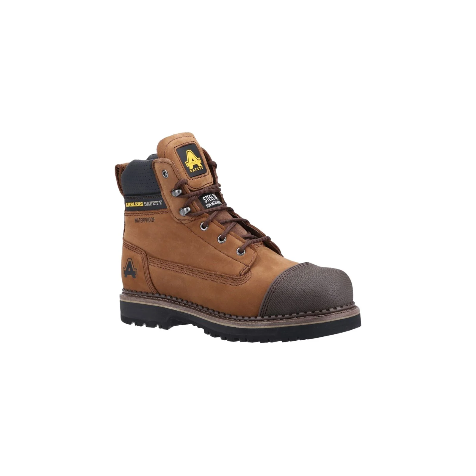 Amblers Safety Men's AS233 Scuff Safety Boot in Brown - Image 5