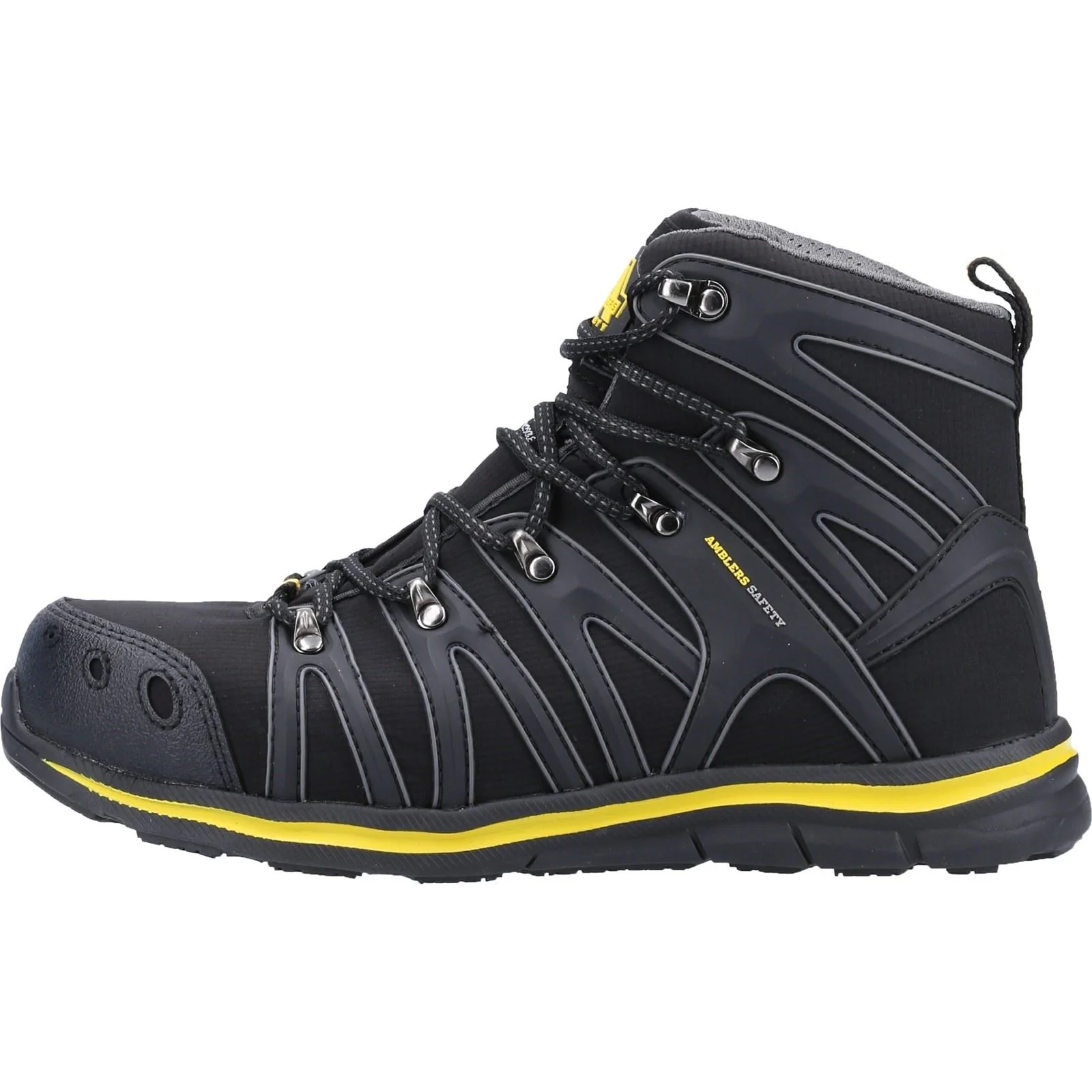 Amblers Safety Men's AS254 Safety Boot in Black - Image 7
