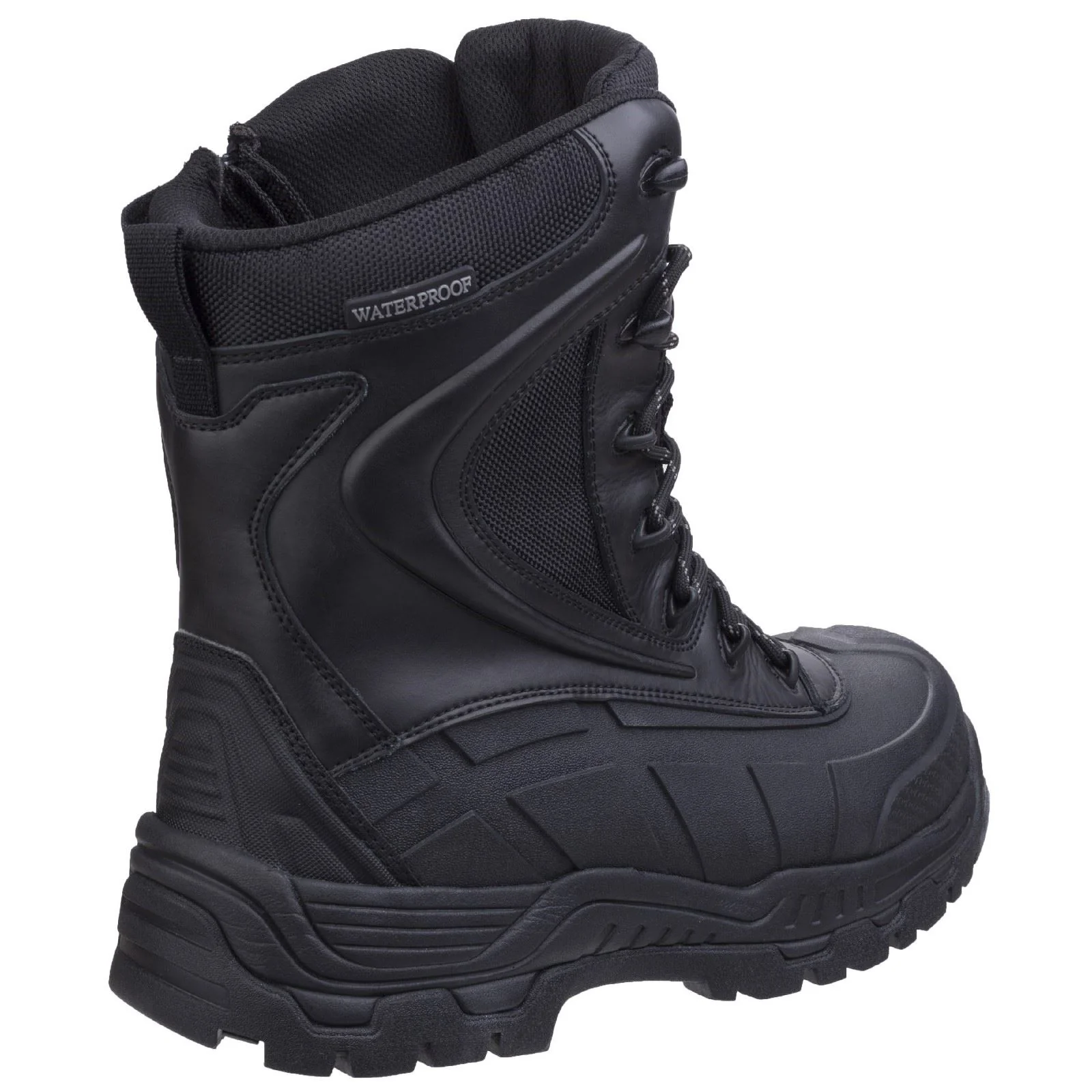 Amblers Safety AS440 Hybrid Metal Free Hi-leg Waterproof Safety Boot in Black - Image 2