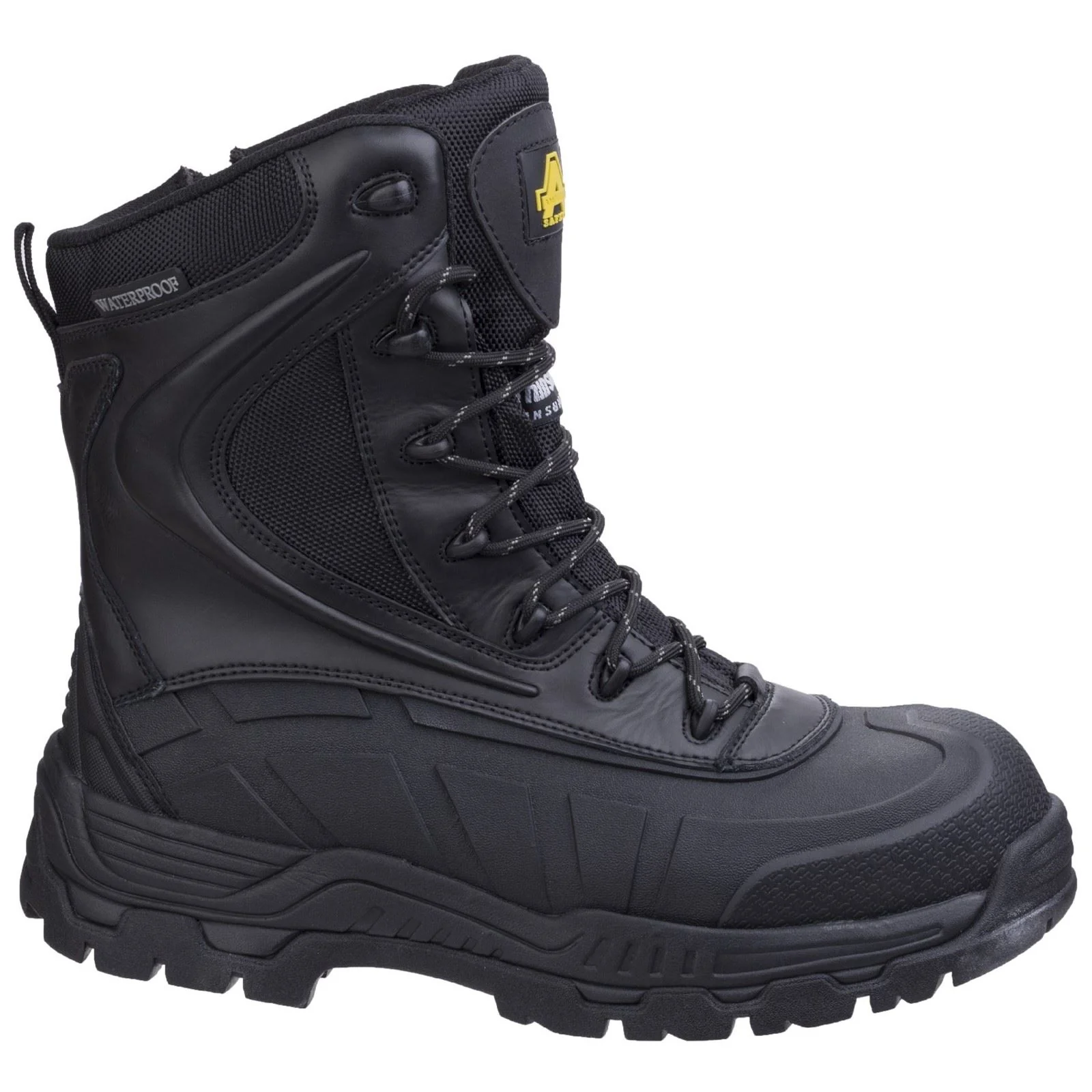 Amblers Safety AS440 Hybrid Metal Free Hi-leg Waterproof Safety Boot in Black - Image 4