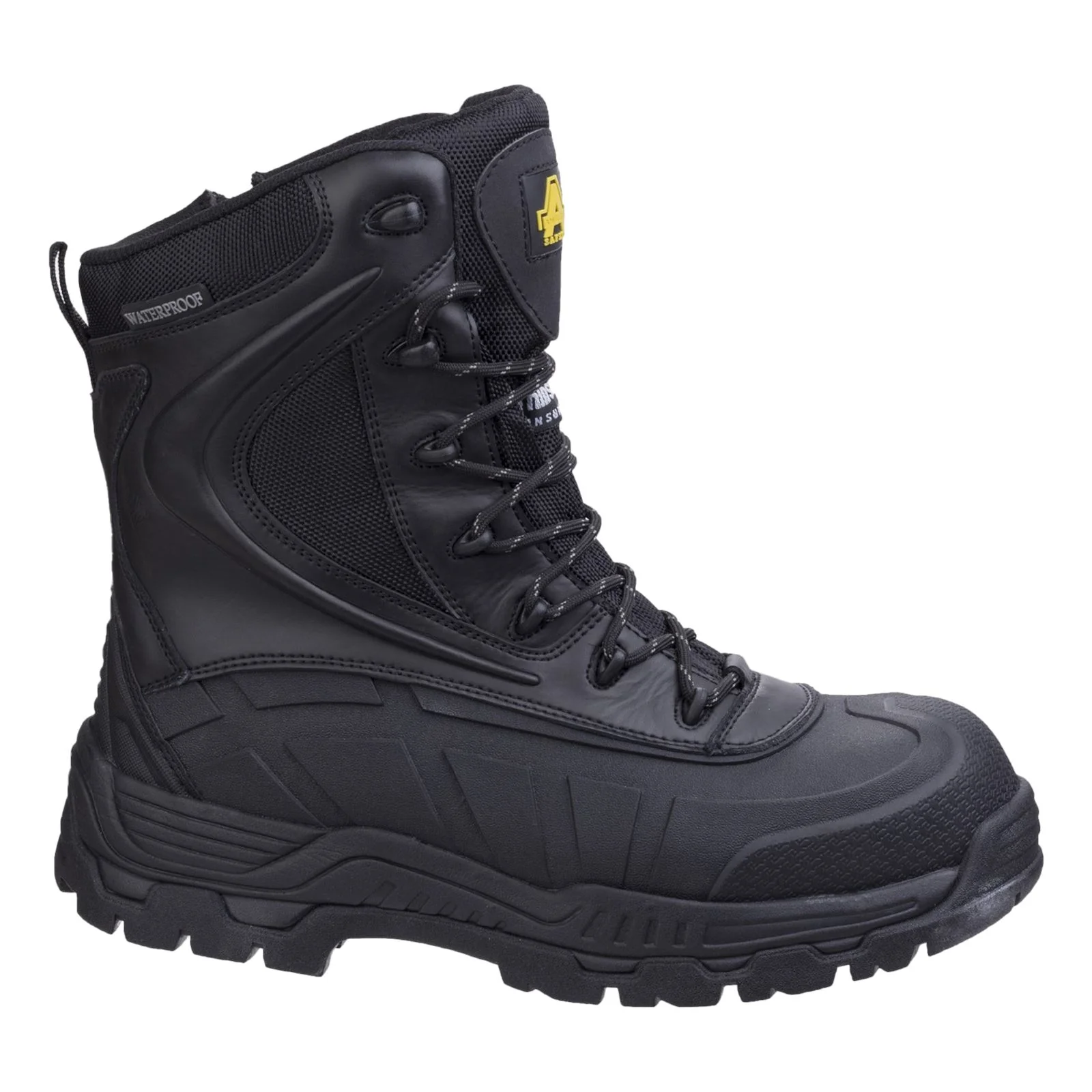 Amblers Safety AS440 Hybrid Metal Free Hi-leg Waterproof Safety Boot in Black - Image 8