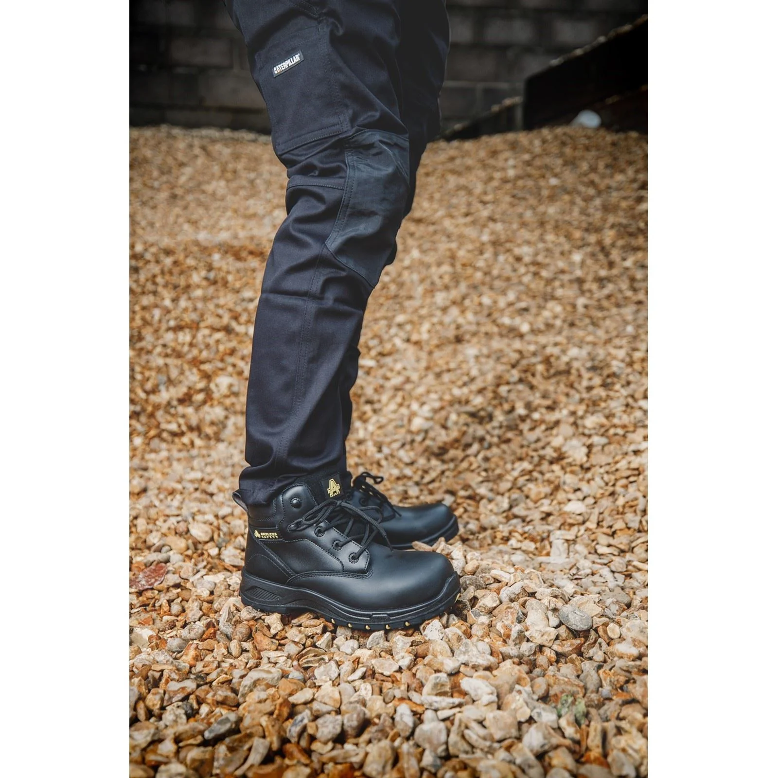 Amblers Safety Women's AS605C Safety Boots in Black - Image 5