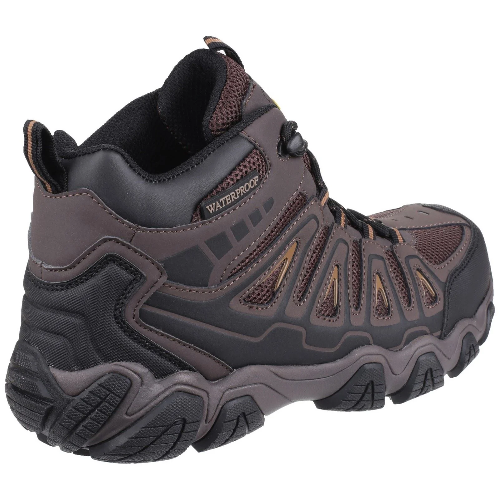 Amblers Safety Men's AS801 Rockingham Waterproof Non-Metal Safety Hiker in Brown - Image 2