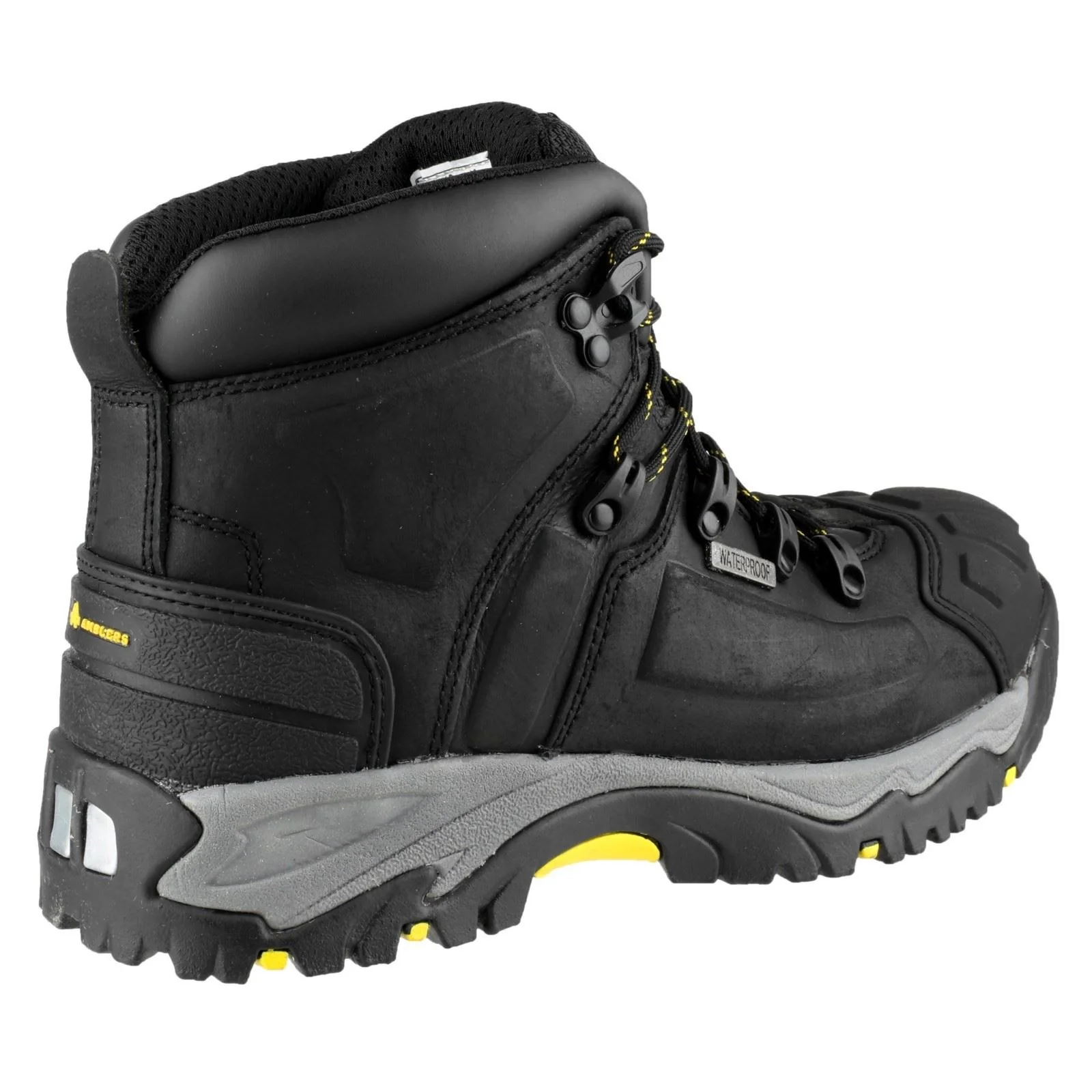 Amblers Safety Men's AS803 Waterproof Wide Fit Safety Boot in Black - Image 2