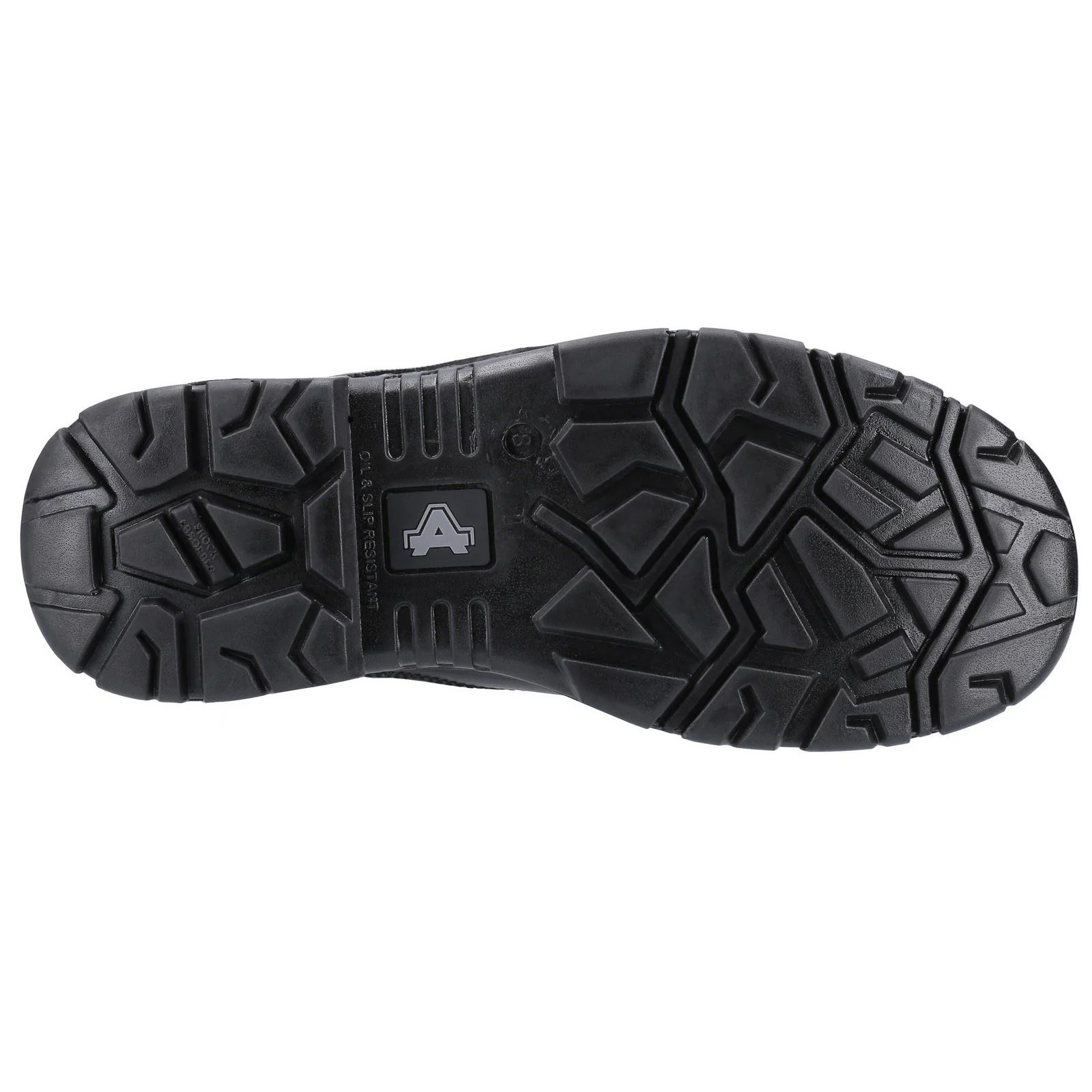 Amblers Safety Combat Hi-Leg Waterproof Metal Free Boot in Black - Image 4