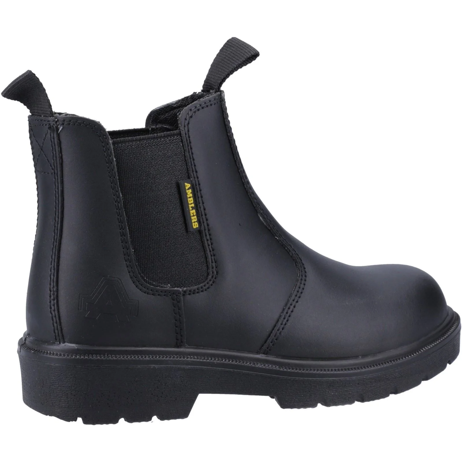 Amblers Safety FS116 Hardwearing Pull on Safety Dealer Boot in Black - Image 2