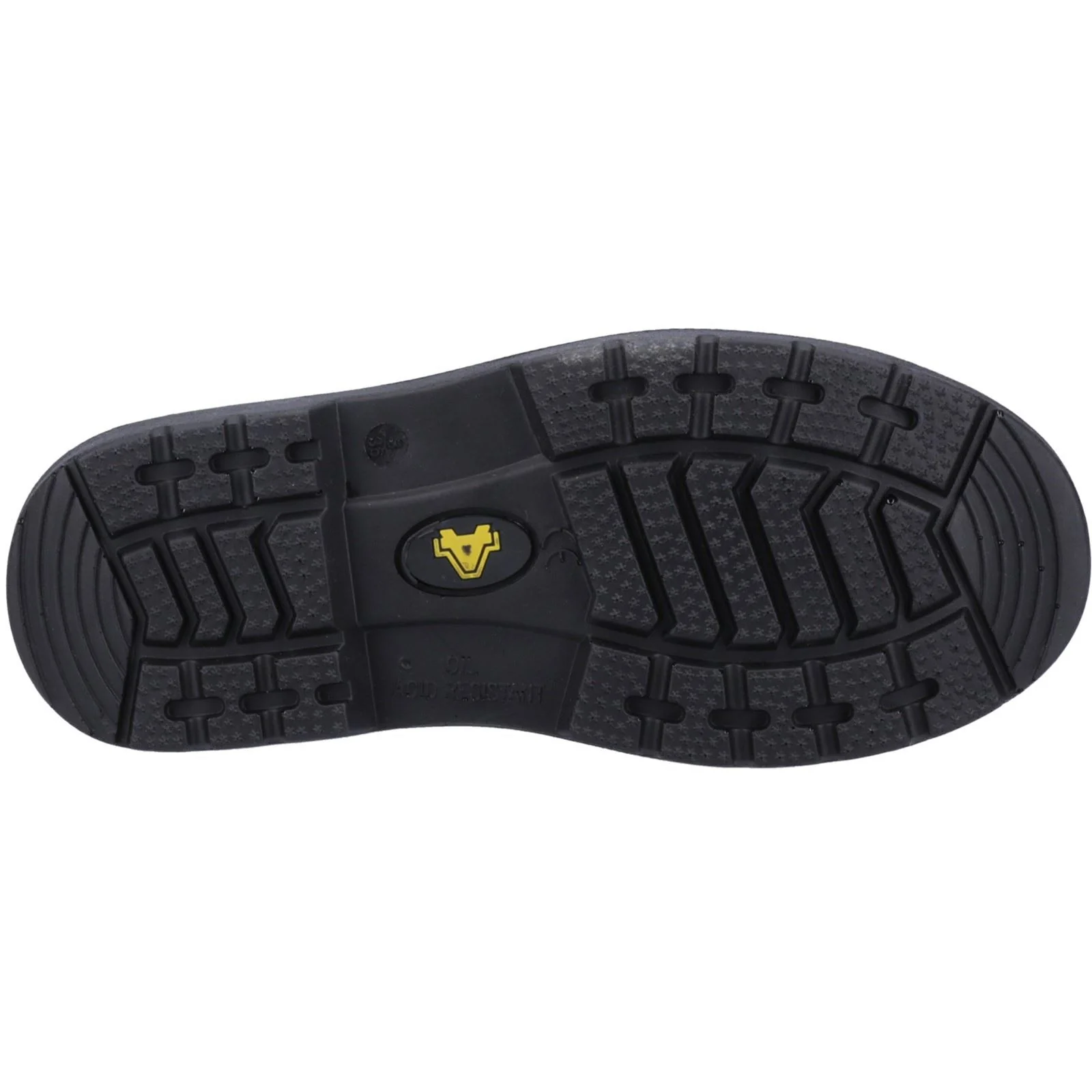 Amblers Safety FS116 Hardwearing Pull on Safety Dealer Boot in Black - Image 4