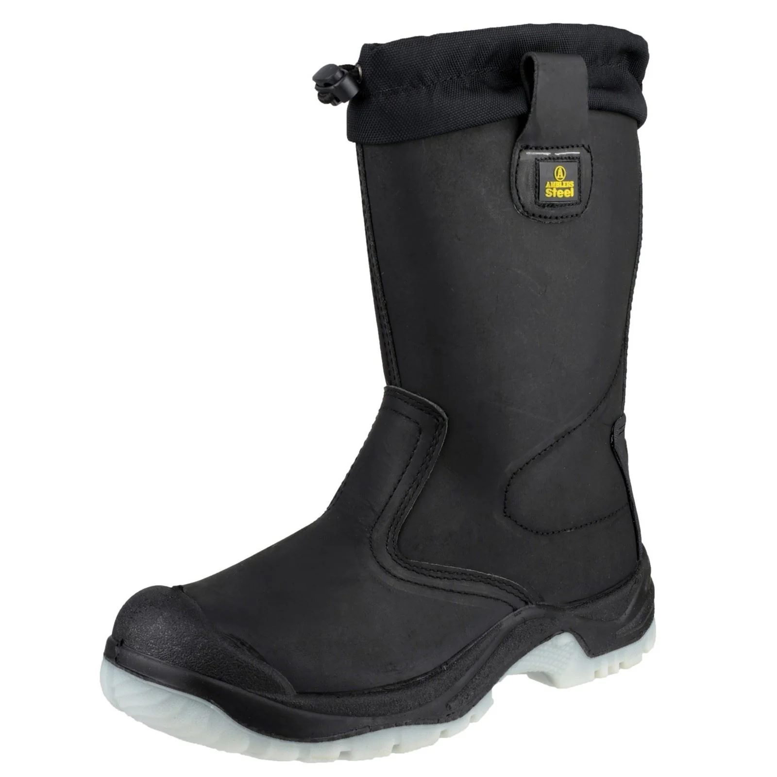 Amblers Safety FS209 Water Resistant Pull On Safety Rigger Boot in Black - Image 6