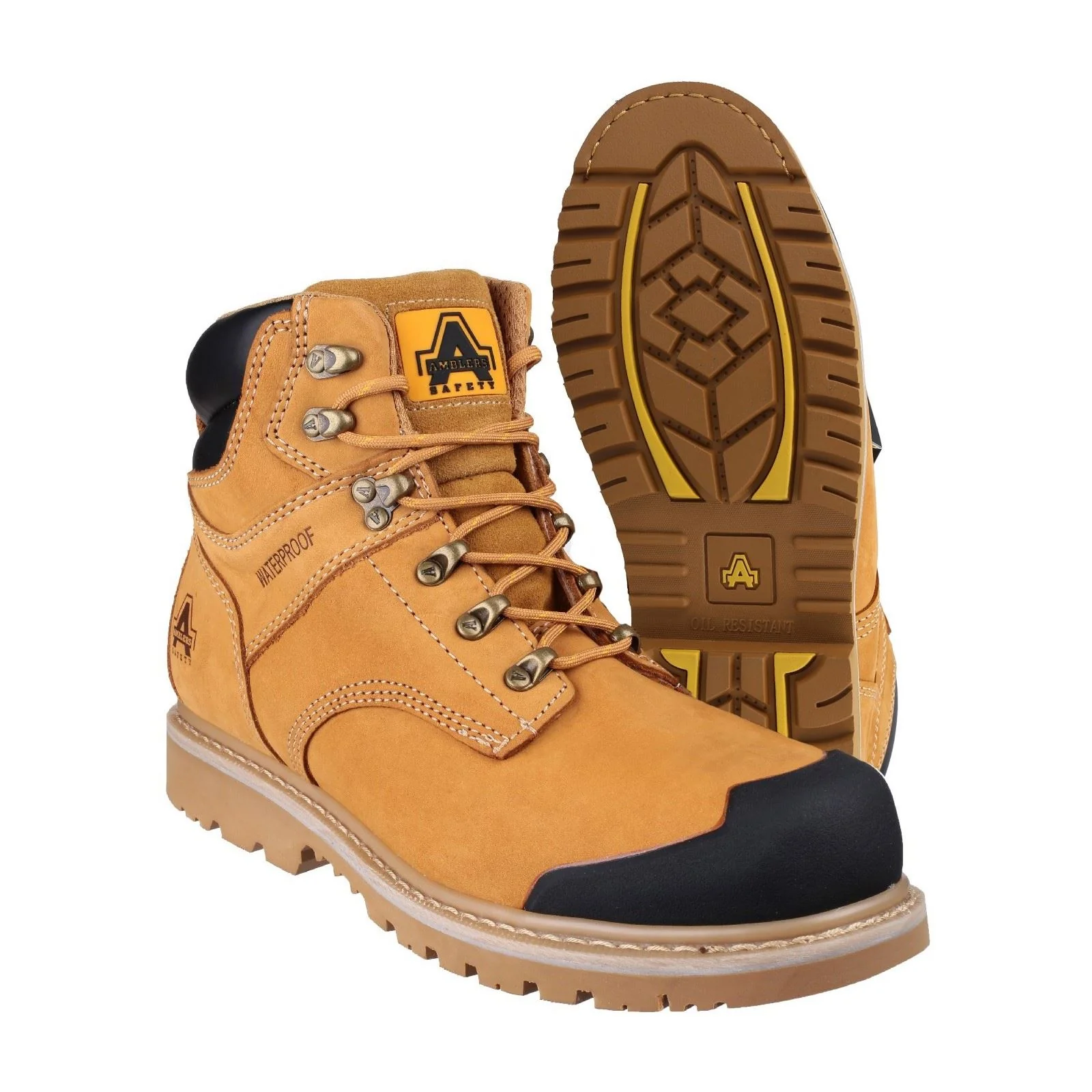 Amblers Safety Men's FS226 Industrial Safety Boot in Honey - Image 3