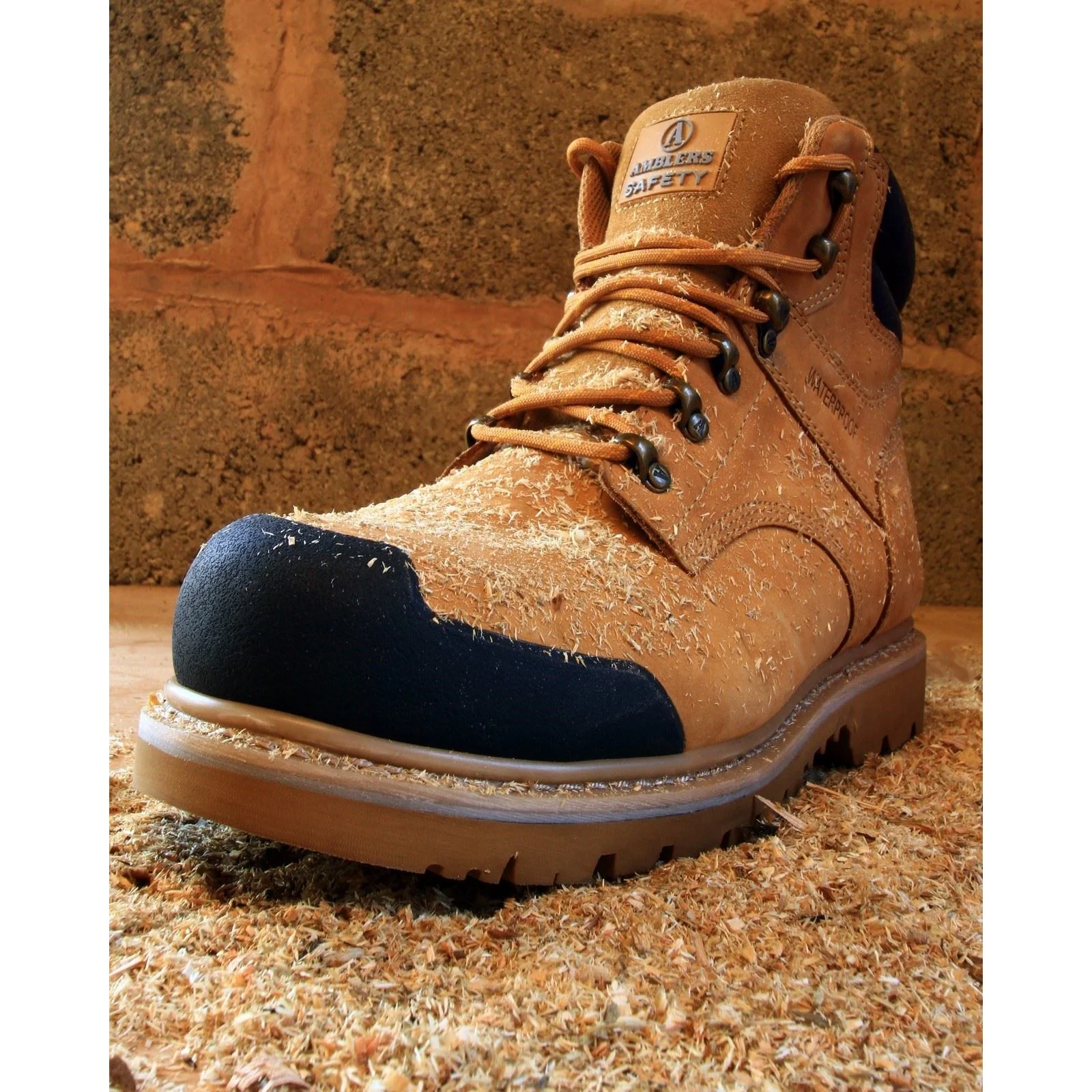 Amblers Safety Men's FS226 Industrial Safety Boot in Honey - Image 9