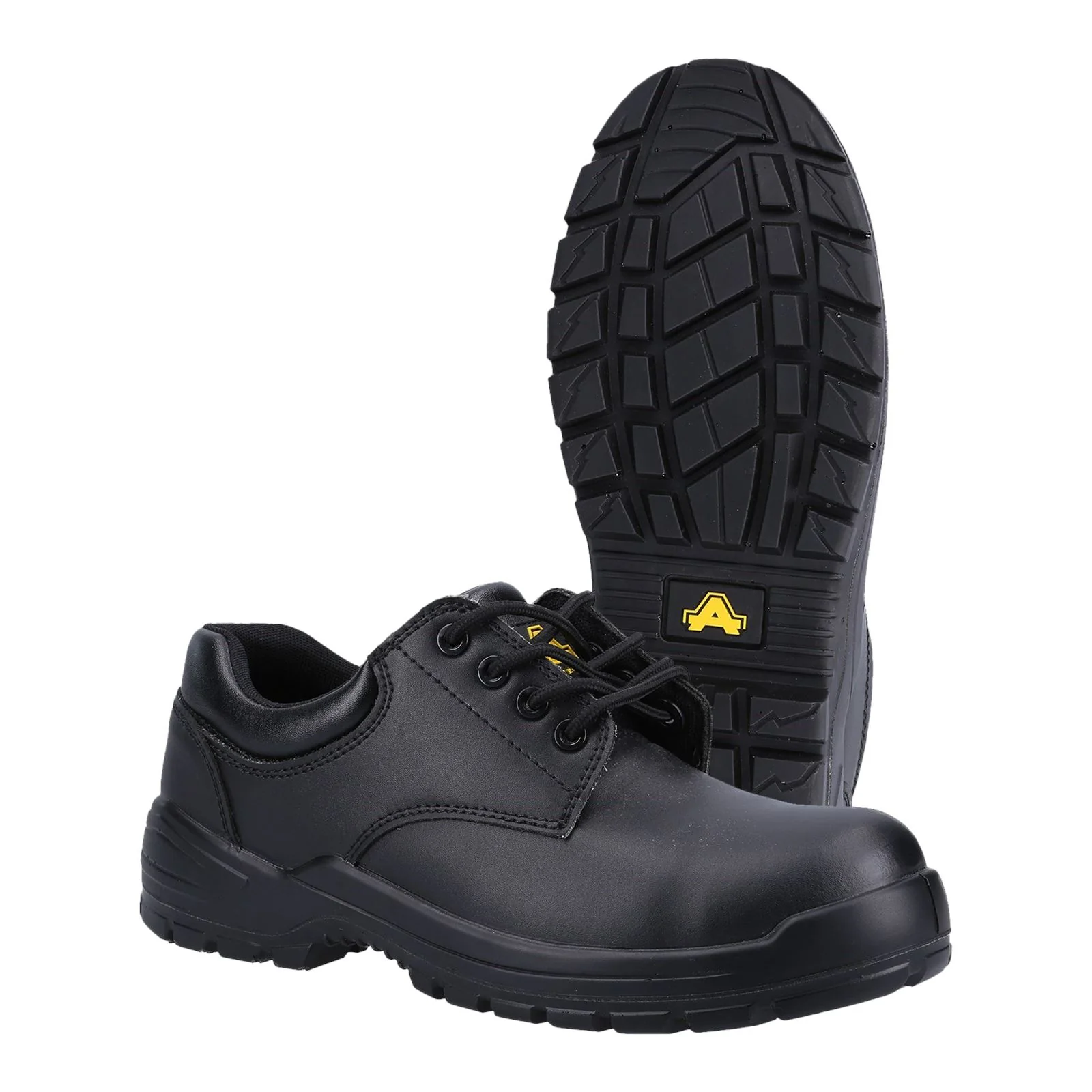 Amblers Safety FS38C Metal Free Composite Gibson Lace Safety Shoe in Black - Image 8