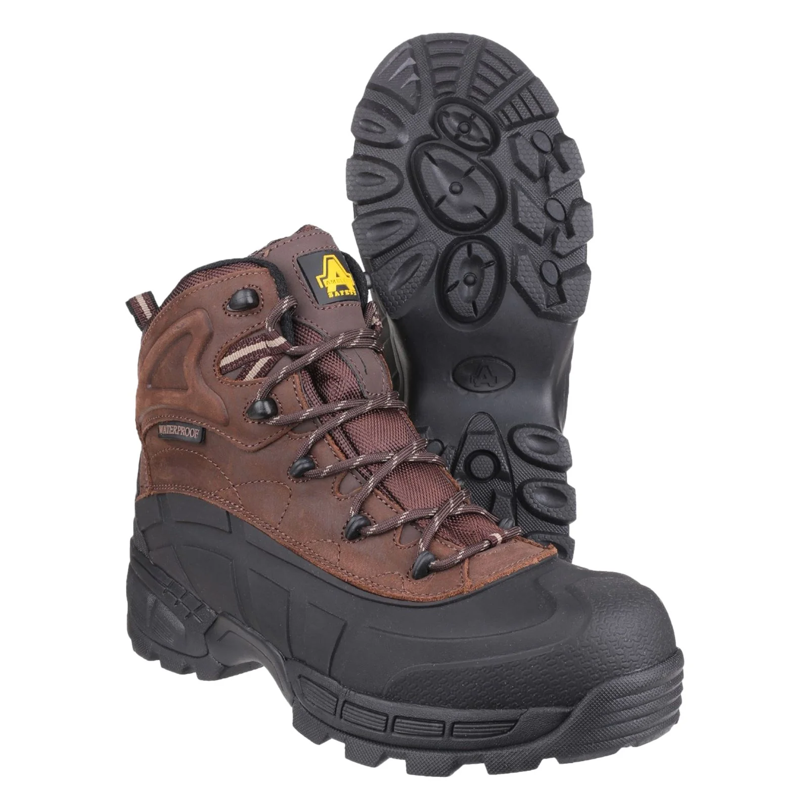 Amblers Safety FS430 Orca Hybrid Waterproof Non-Metal Safety Boot in Brown - Image 8