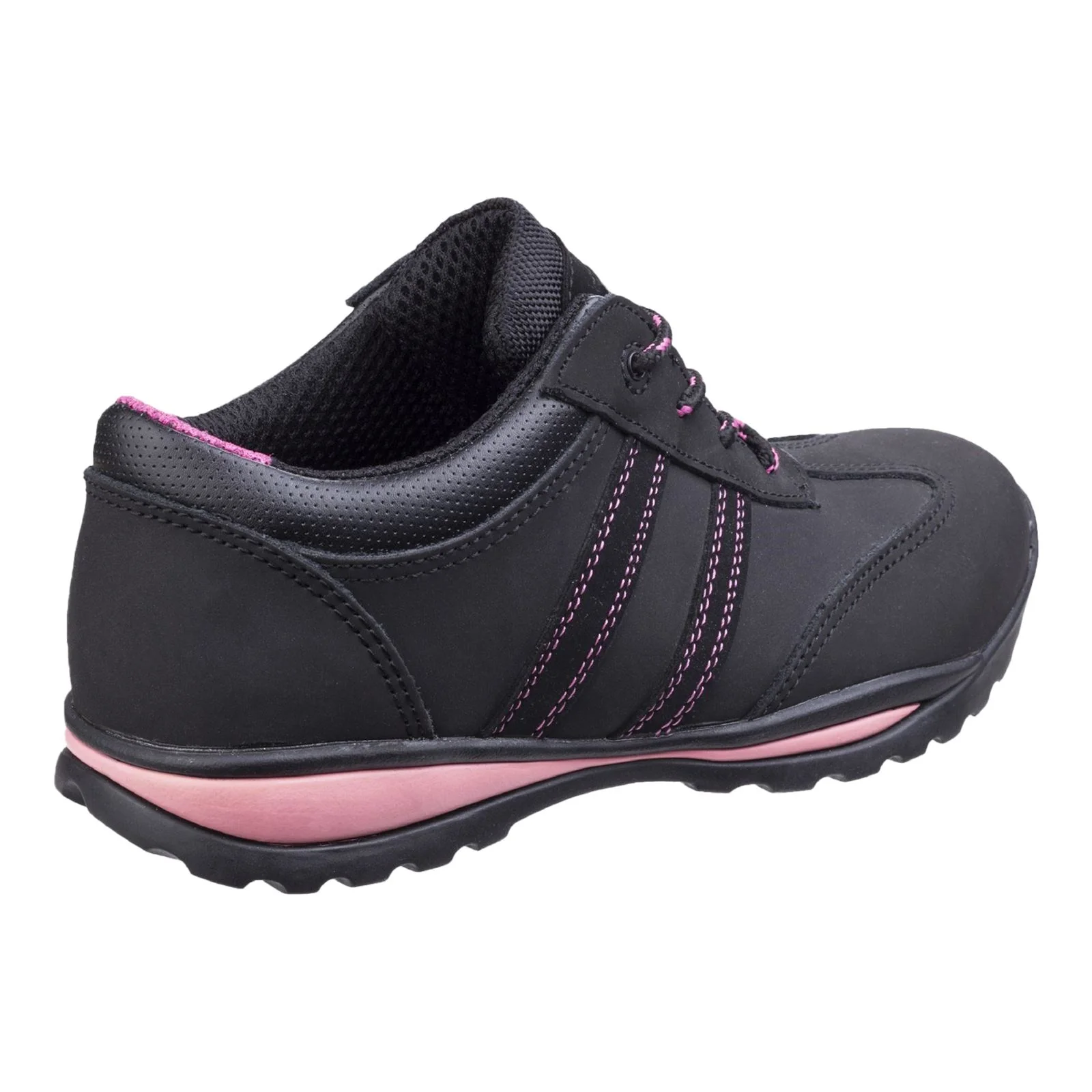 Amblers Safety Women's FS47 Safety Trainer in Black/Pink - Image 8
