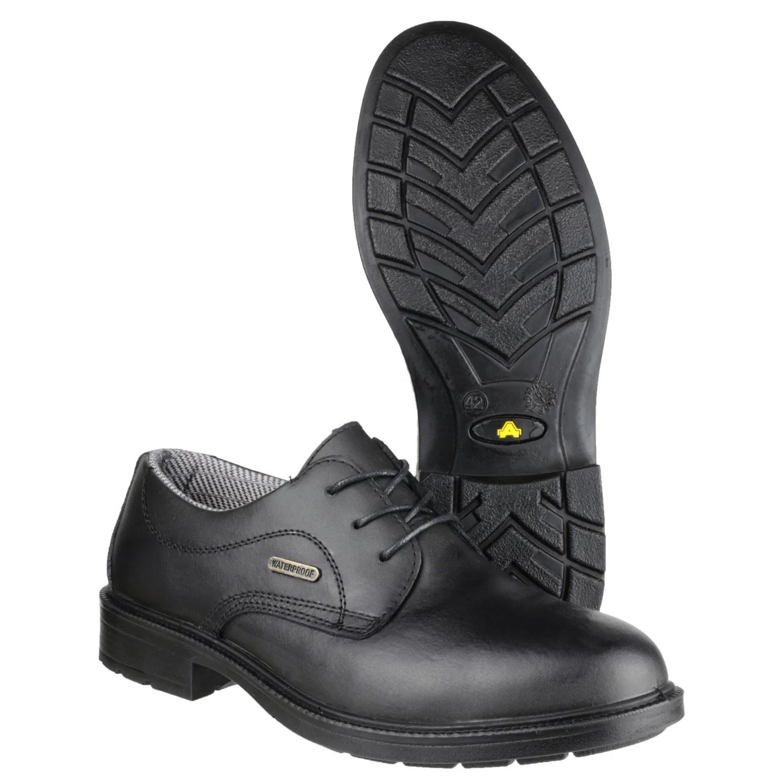 Amblers Safety Men's FS62 Gibson Safety Shoe in Black - Image 3