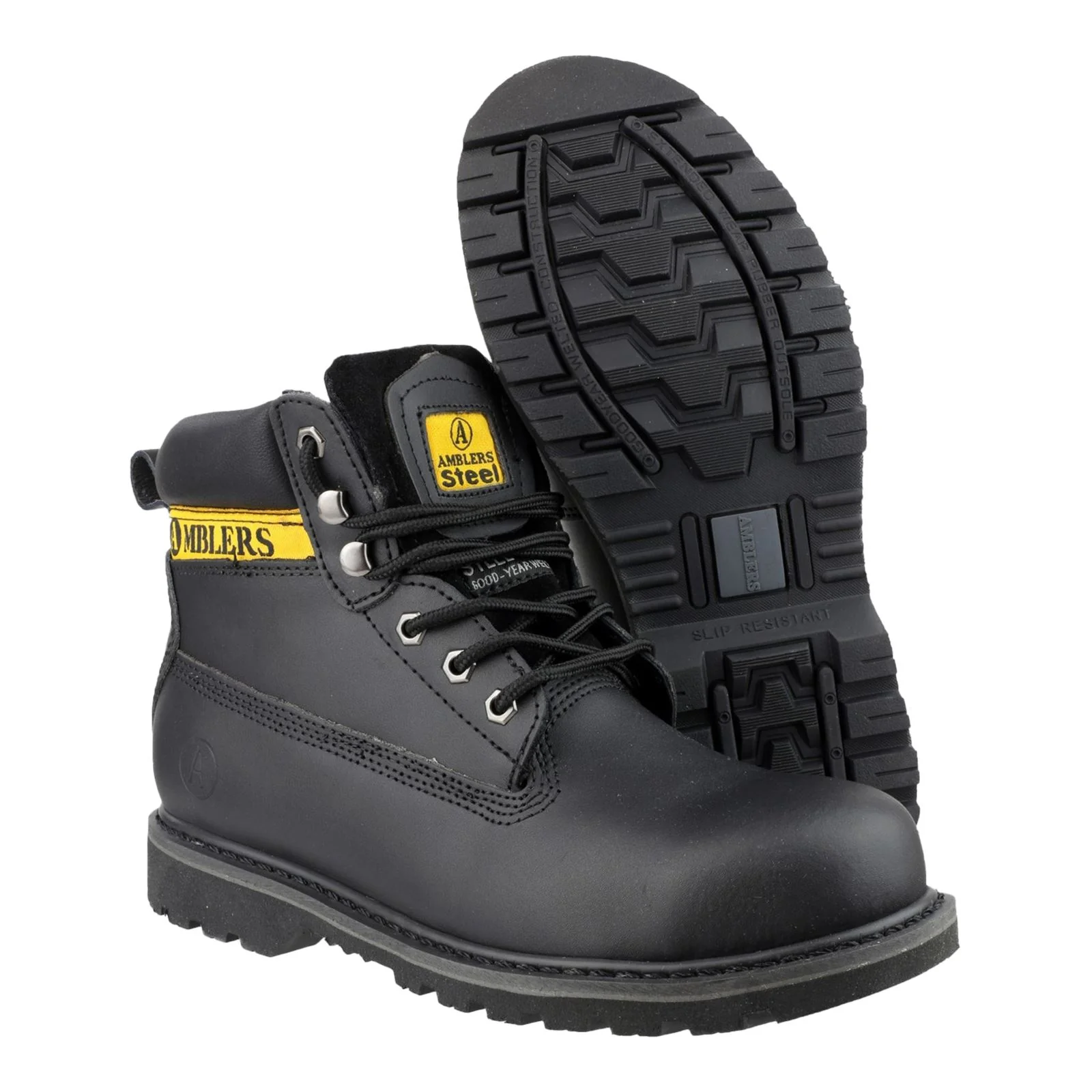 Amblers Safety FS9 Goodyear Welted Safety Boot in Black - Image 9