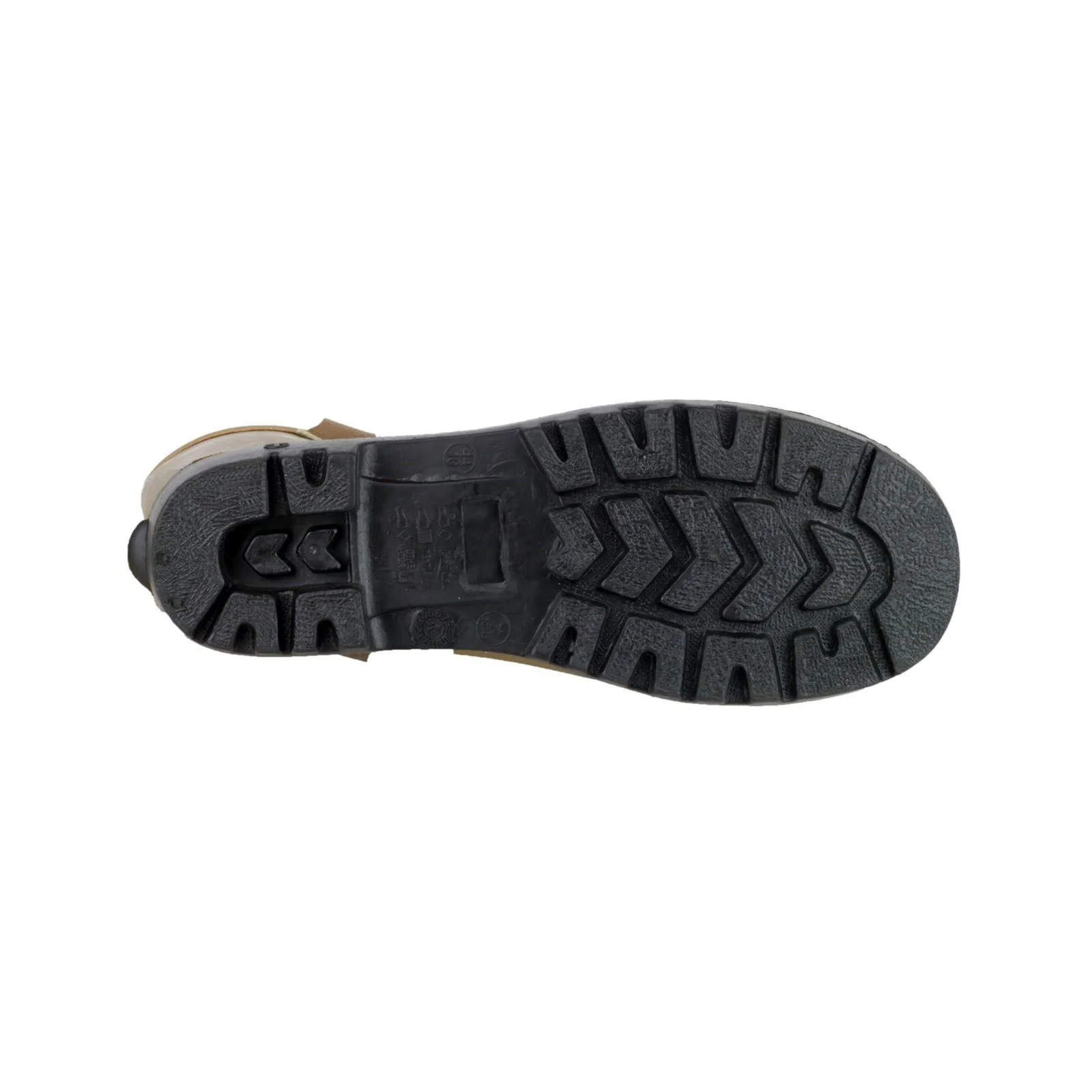 Amblers Safety FS95 Waterproof PVC Pull on Safety Rigger Boot in Tan - Image 4