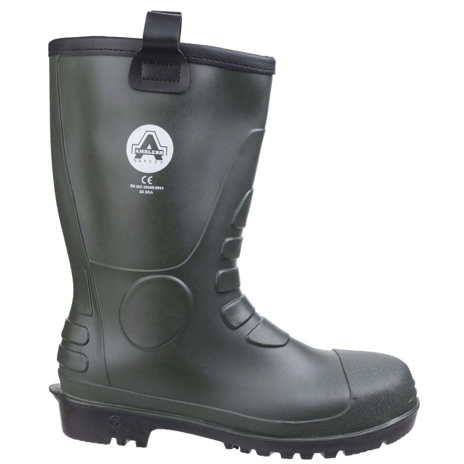 Amblers Safety FS97 PVC Rigger Safety Boot in Green - Image 5