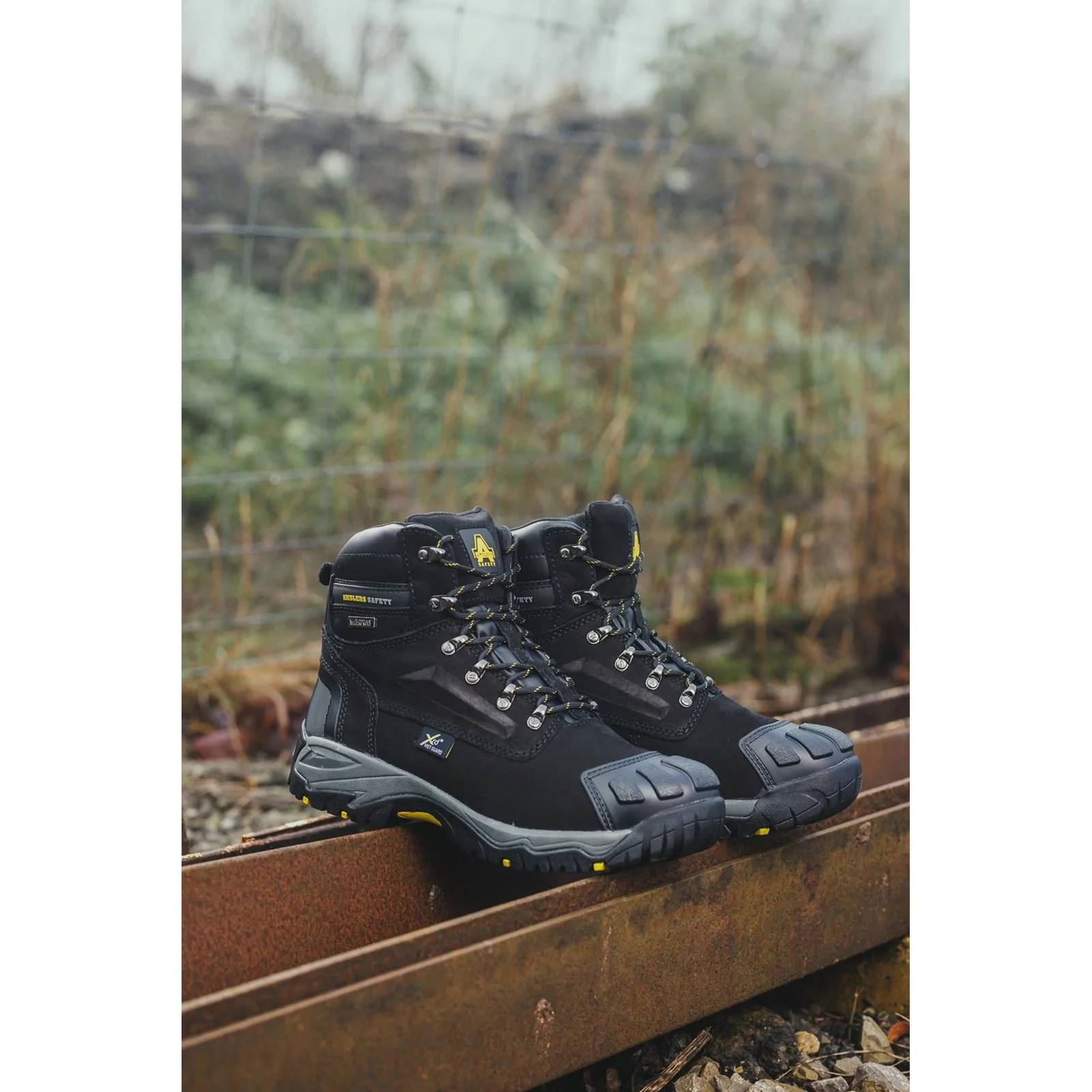 Amblers Safety Men's FS987 Safety Boot in Black - Image 6