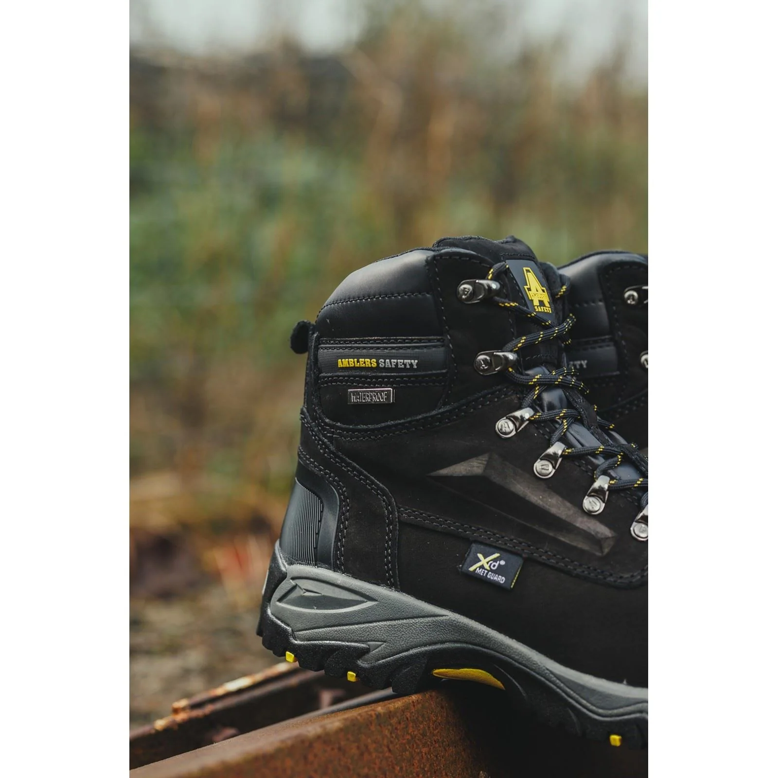 Amblers Safety Men's FS987 Safety Boot in Black - Image 8