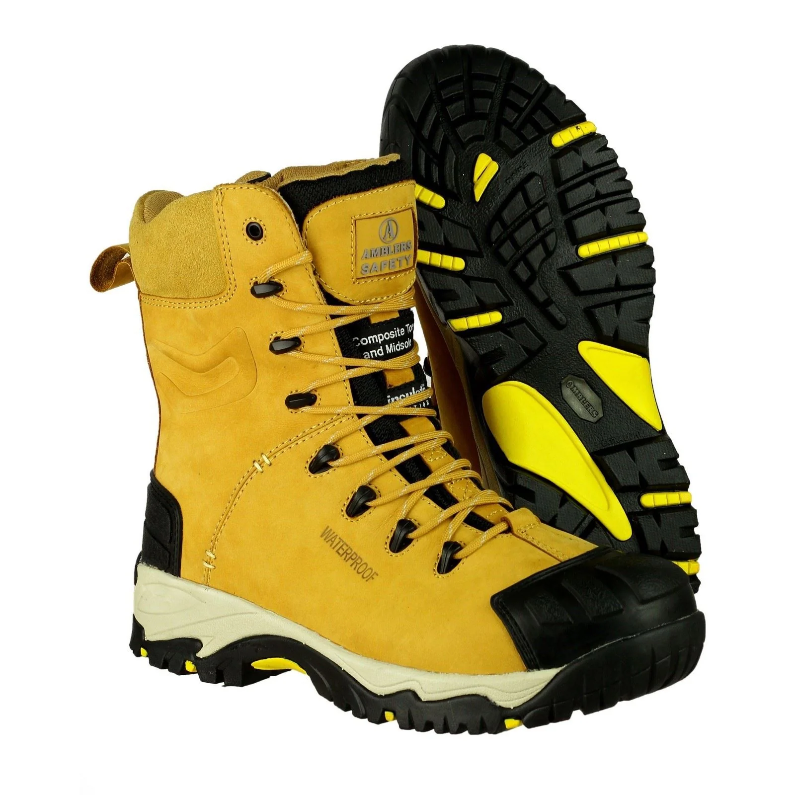 Amblers Safety Men's FS998 Safety Boot in Honey - Image 3