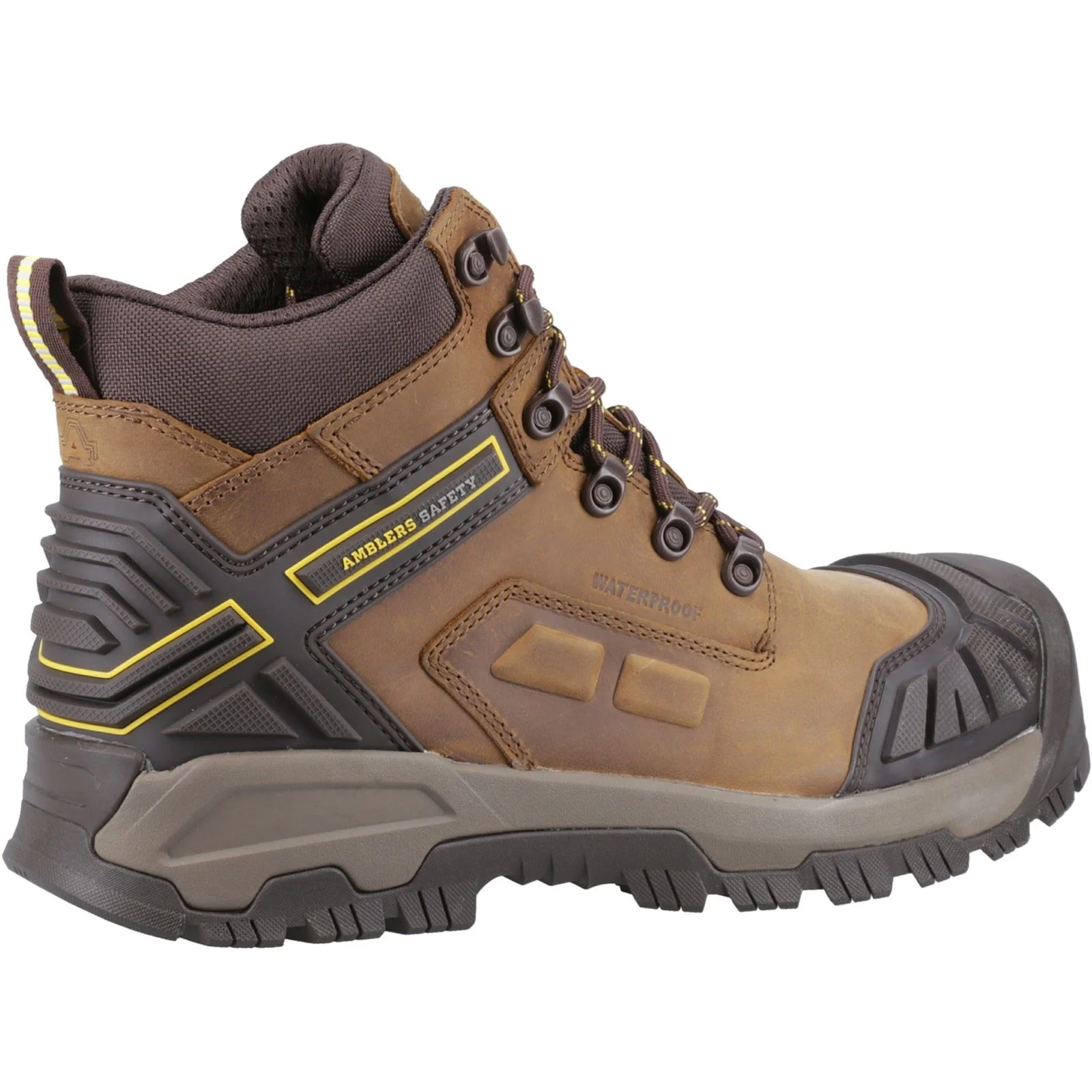Amblers Safety Men's AS961C Quarry Safety Boot in Brown - Image 2